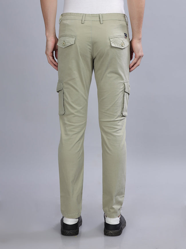 Men Staple Green Cargo Pant