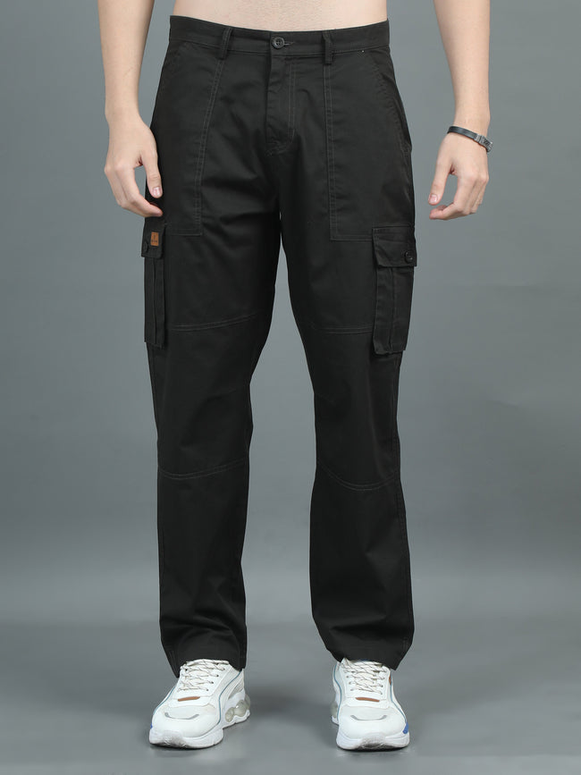 Men Drift Olive Relaxed Cargo Pant