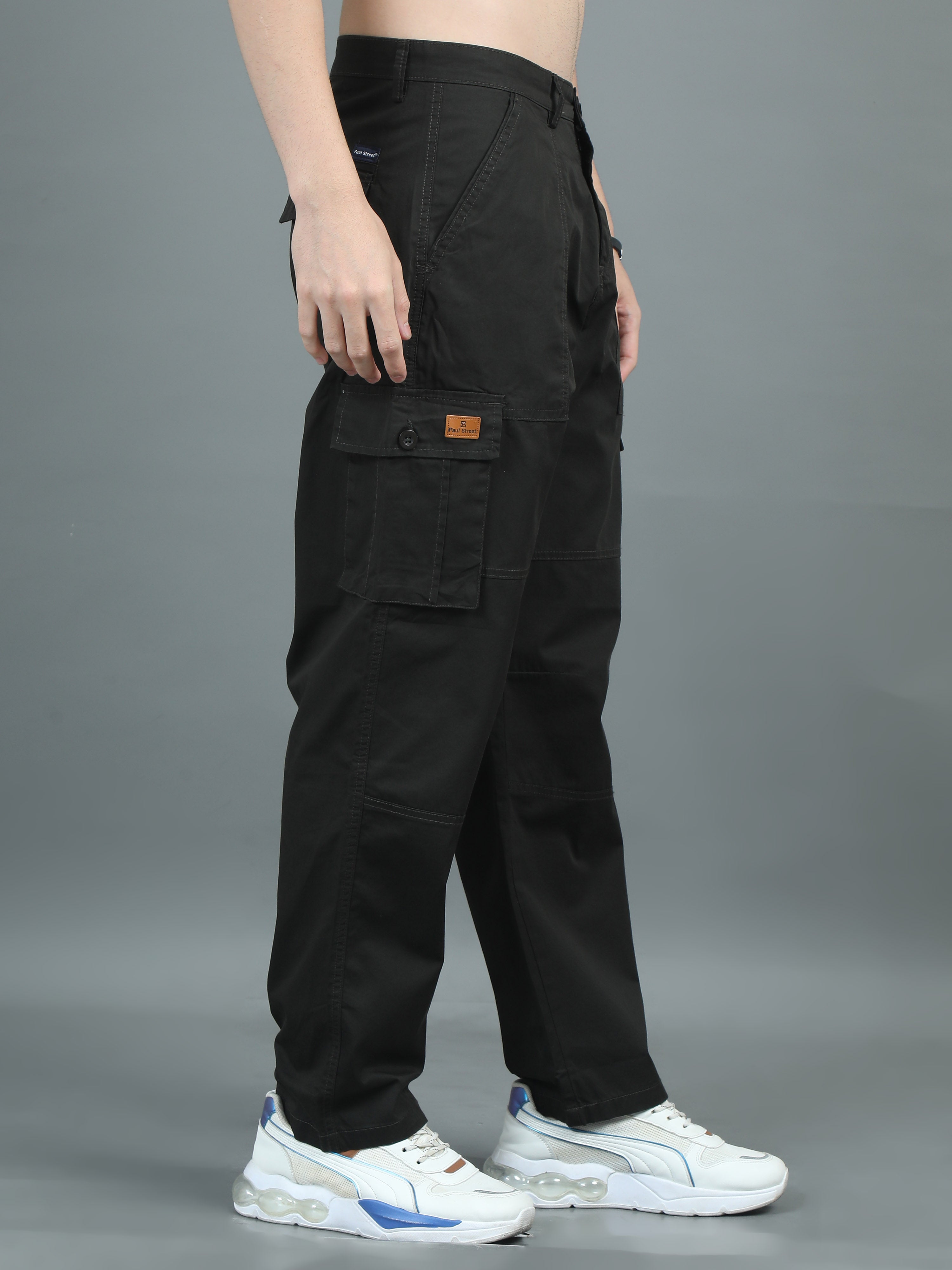 Men Drift Olive Relaxed Cargo Pant