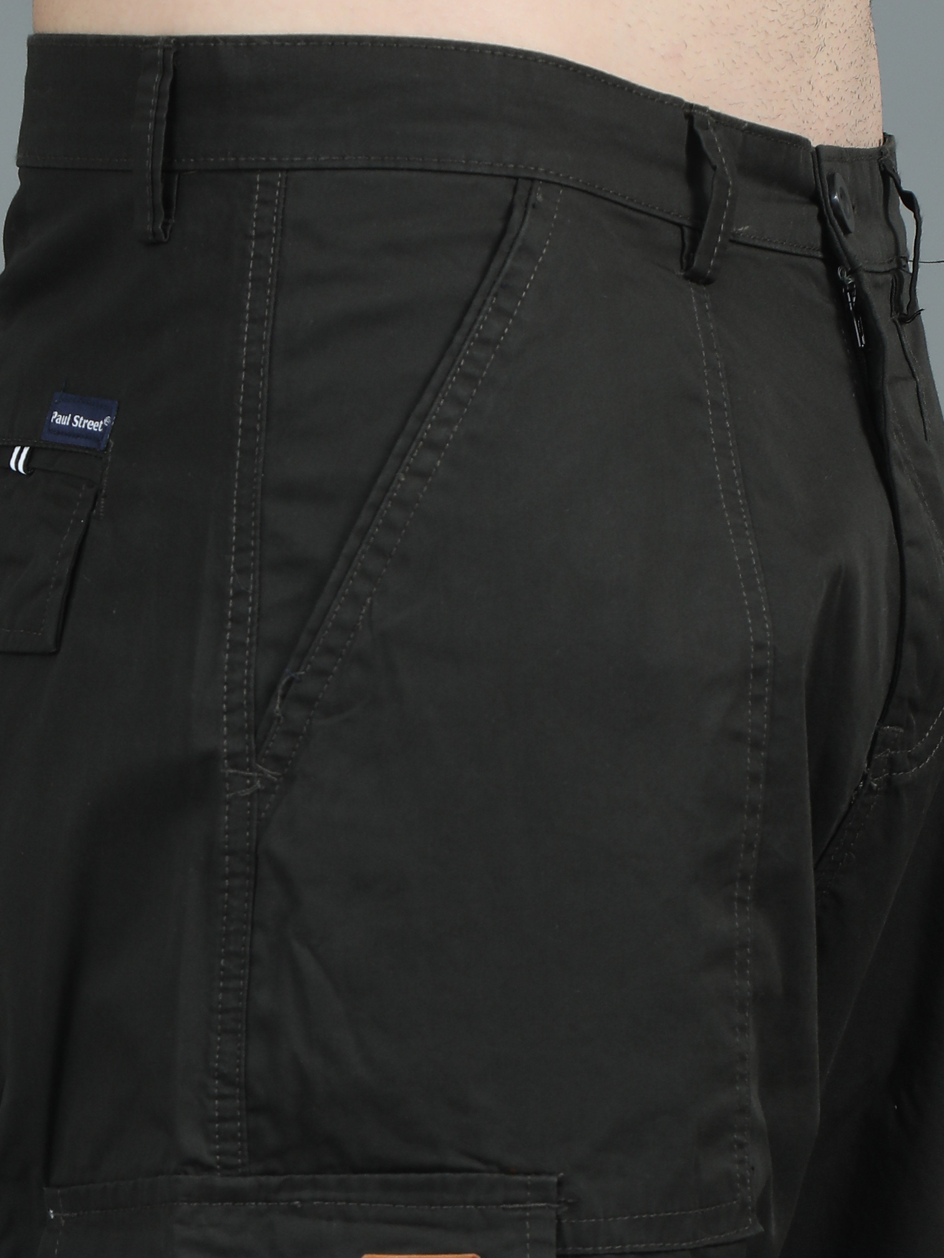 Men Drift Olive Relaxed Cargo Pant