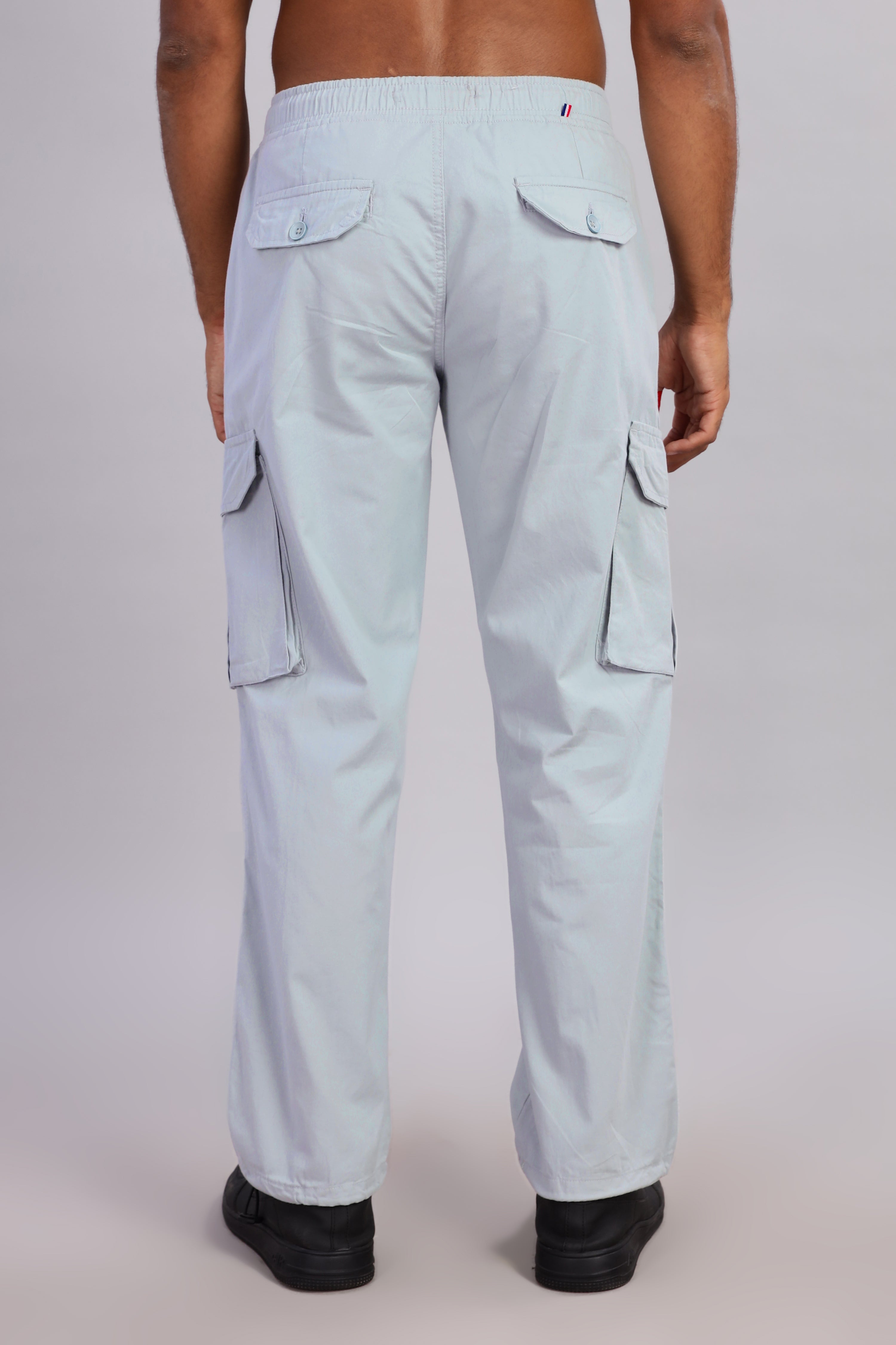 Men Sway Blue Parachute Cargo Pant