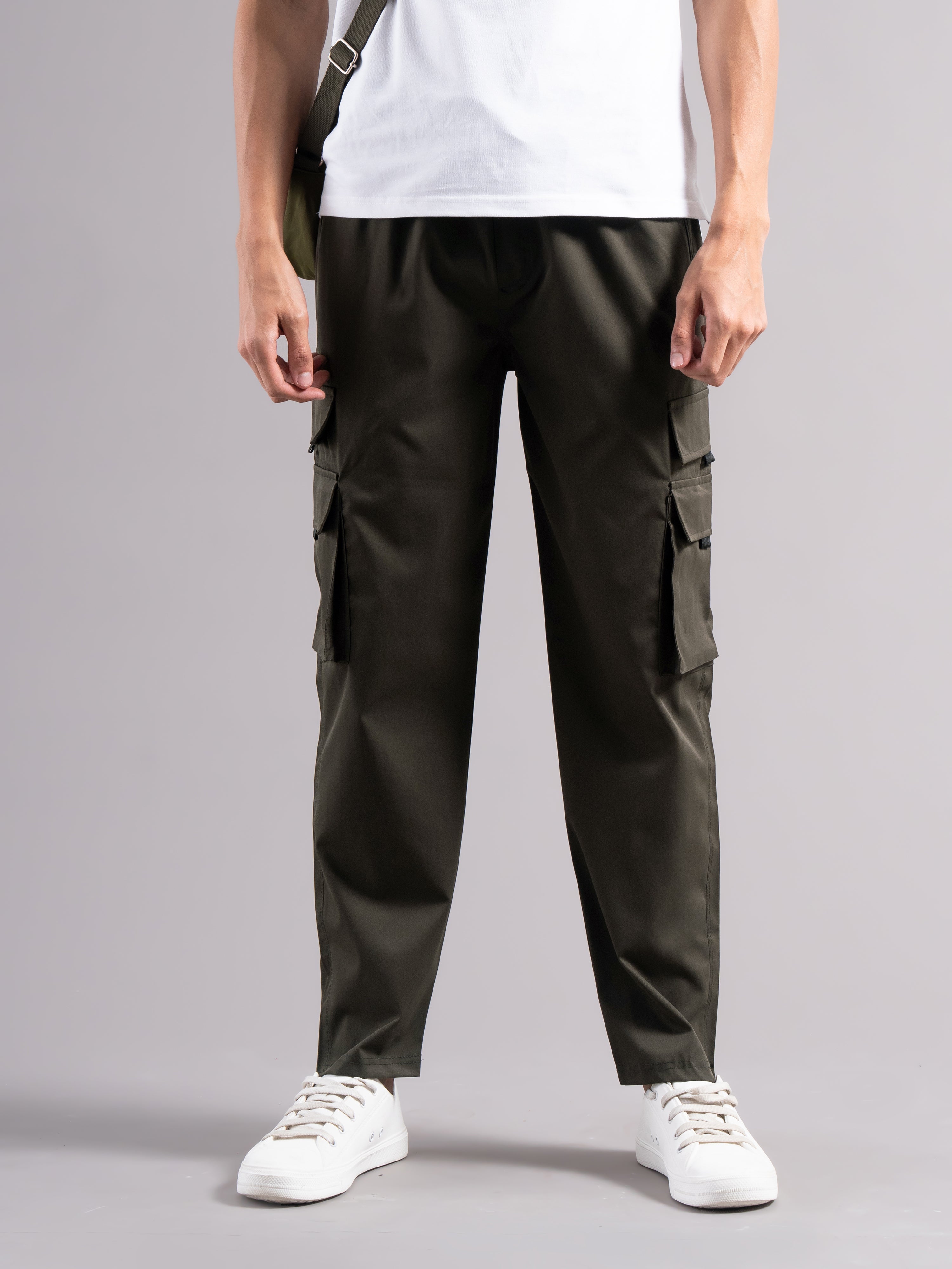 Men Tairo Olive Cargo Pant