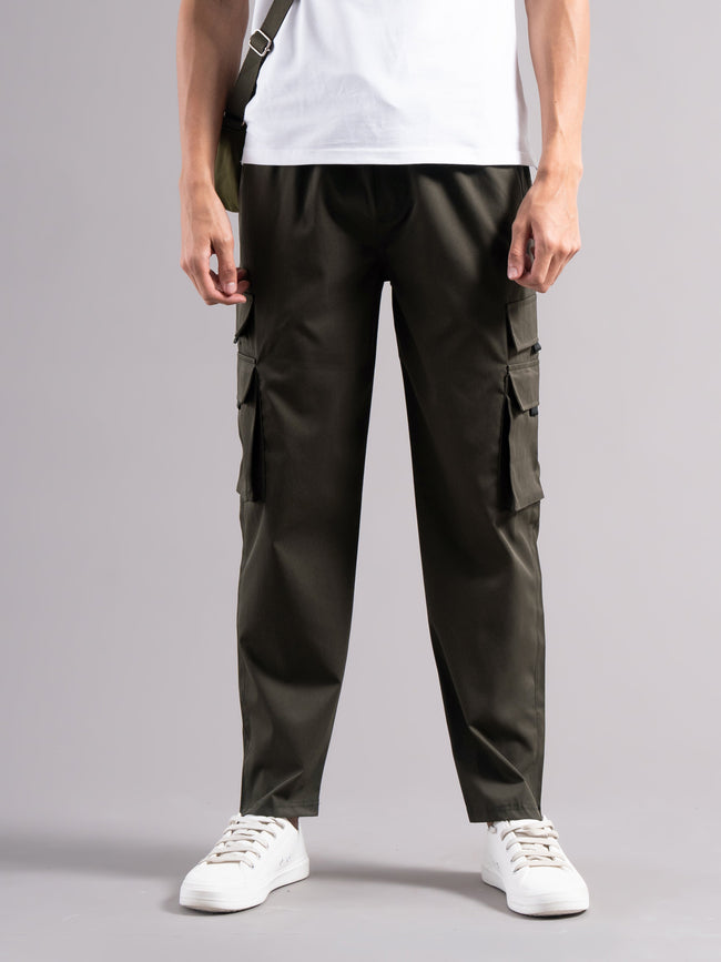 Men Tairo Olive Cargo Pant
