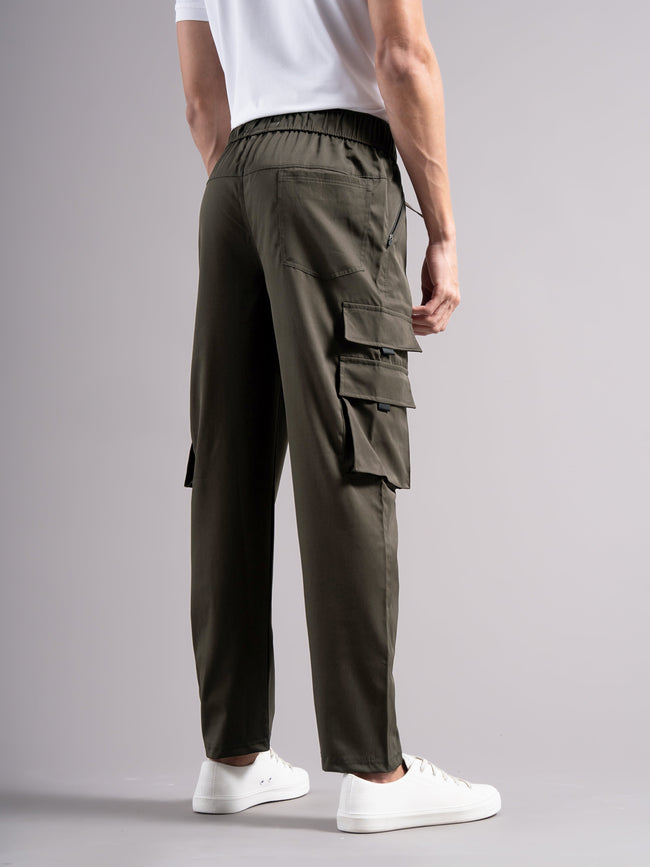 Men Tairo Olive Cargo Pant
