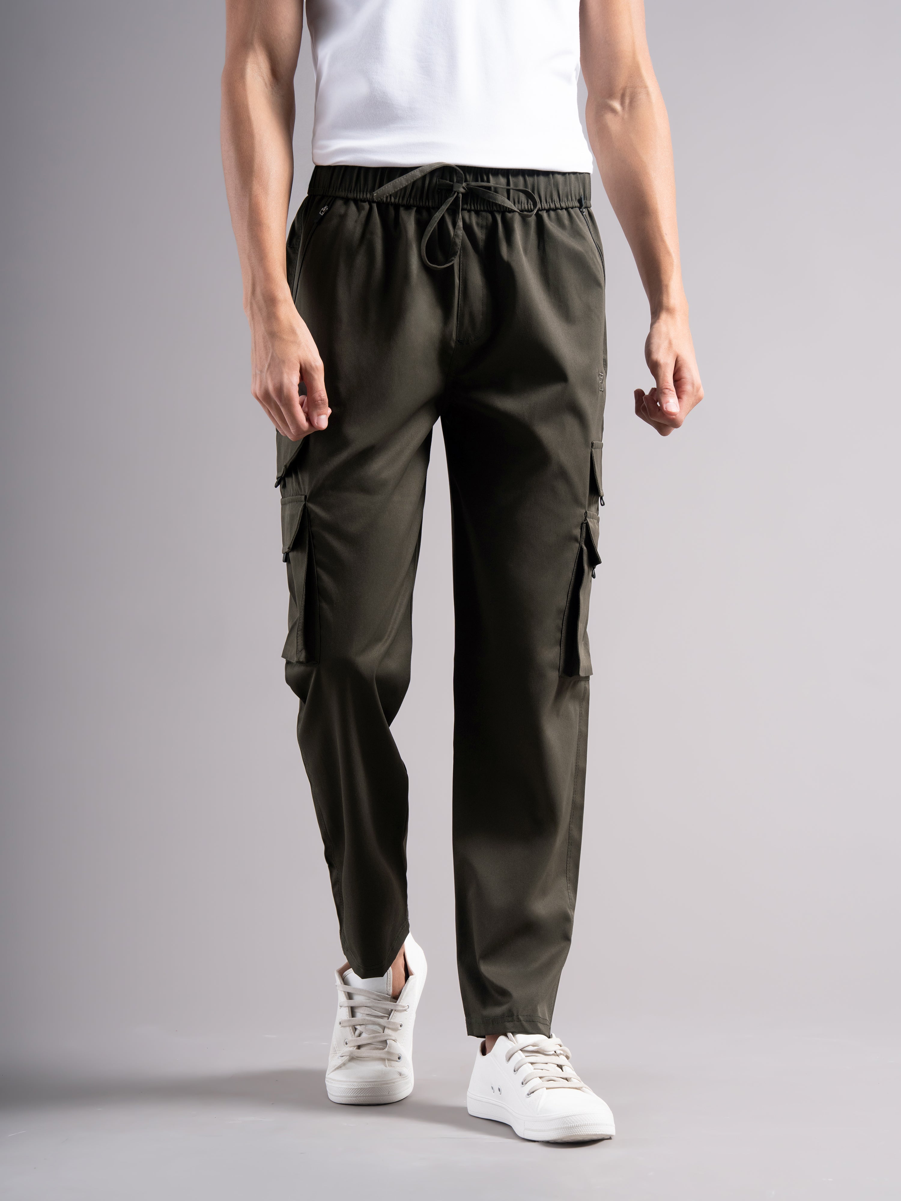 Men Tairo Olive Cargo Pant