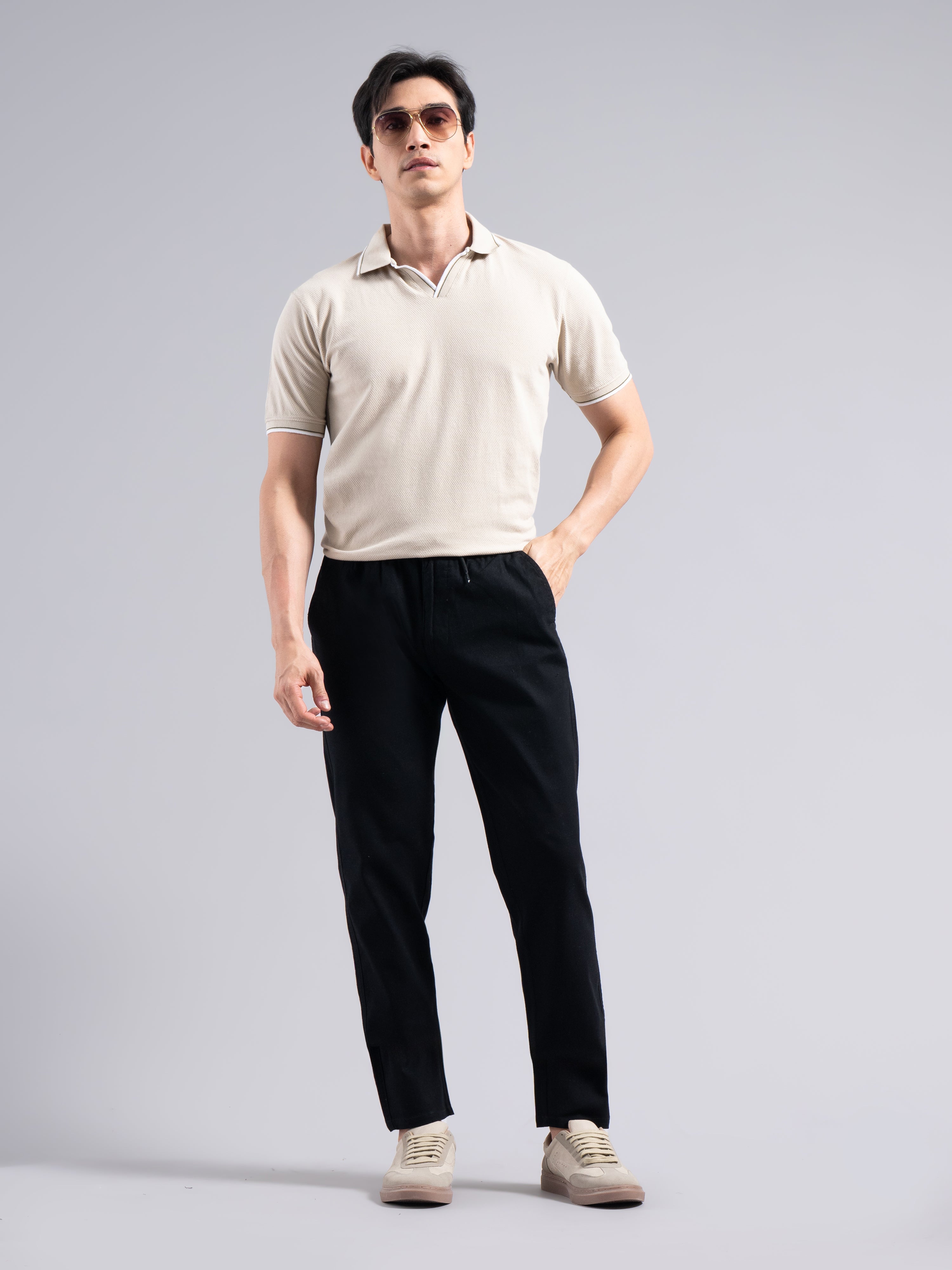 Men Aria Linen Pant