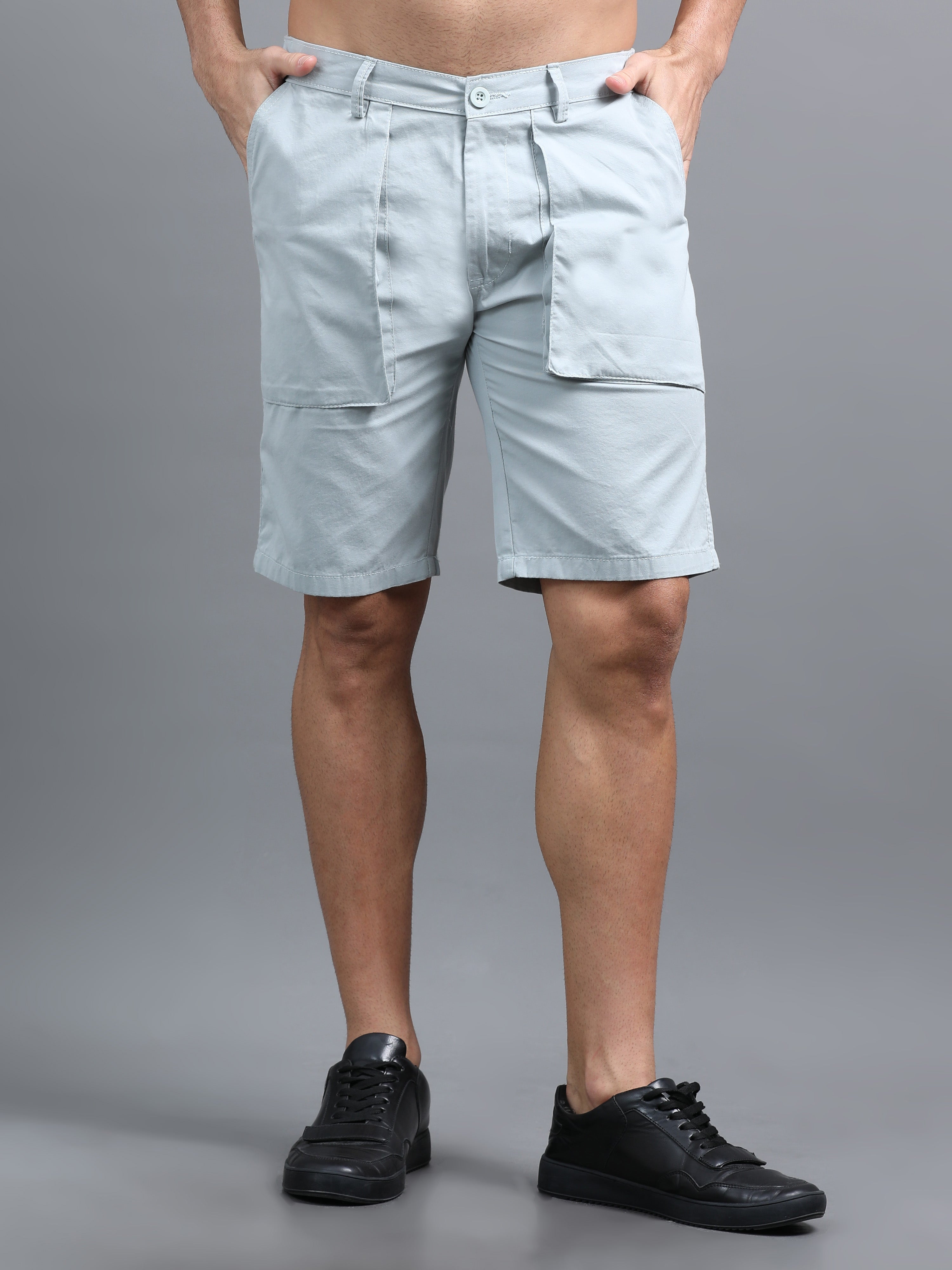 Men Pockit Blue Shorts