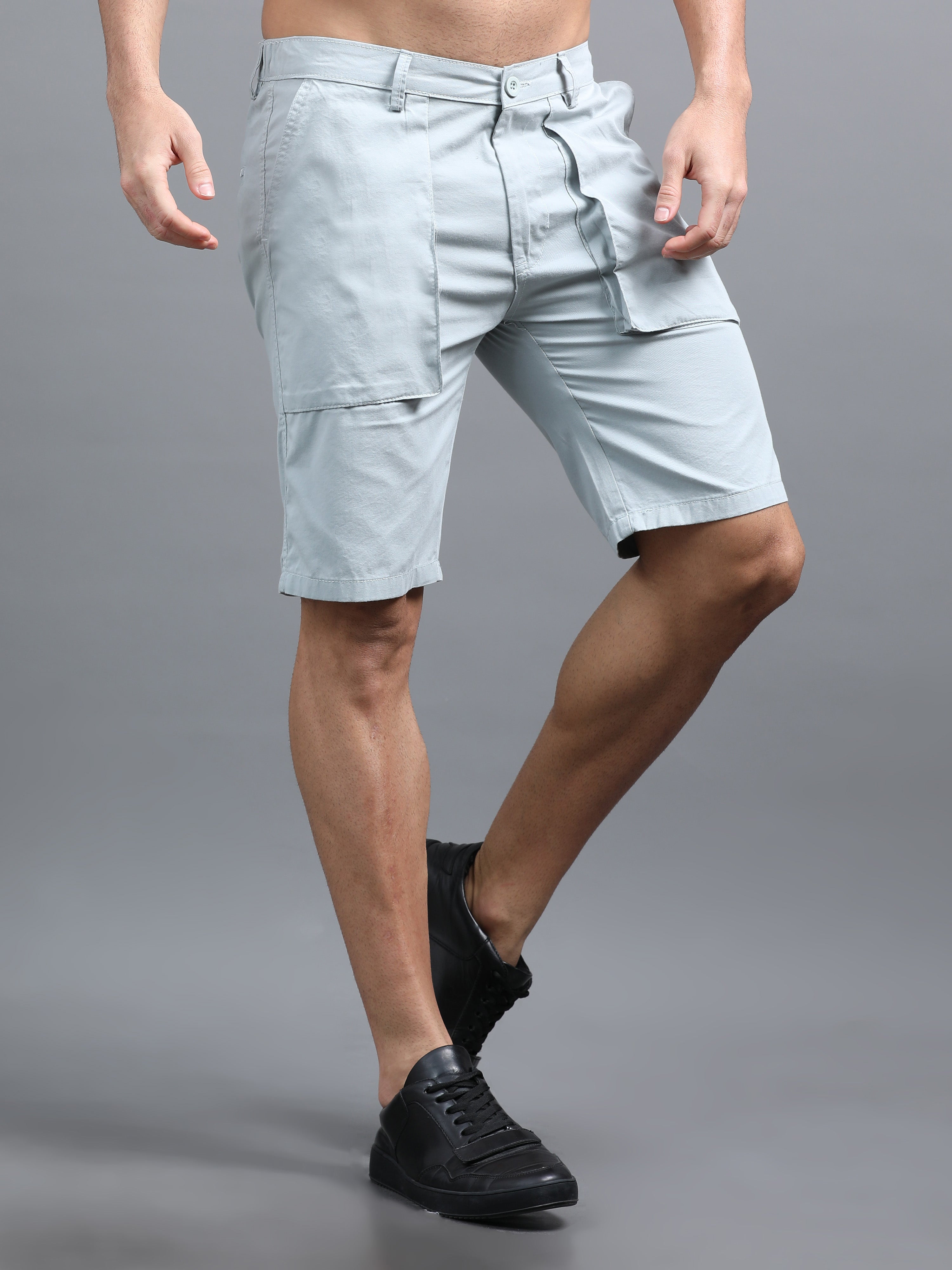 Men Pockit Blue Shorts
