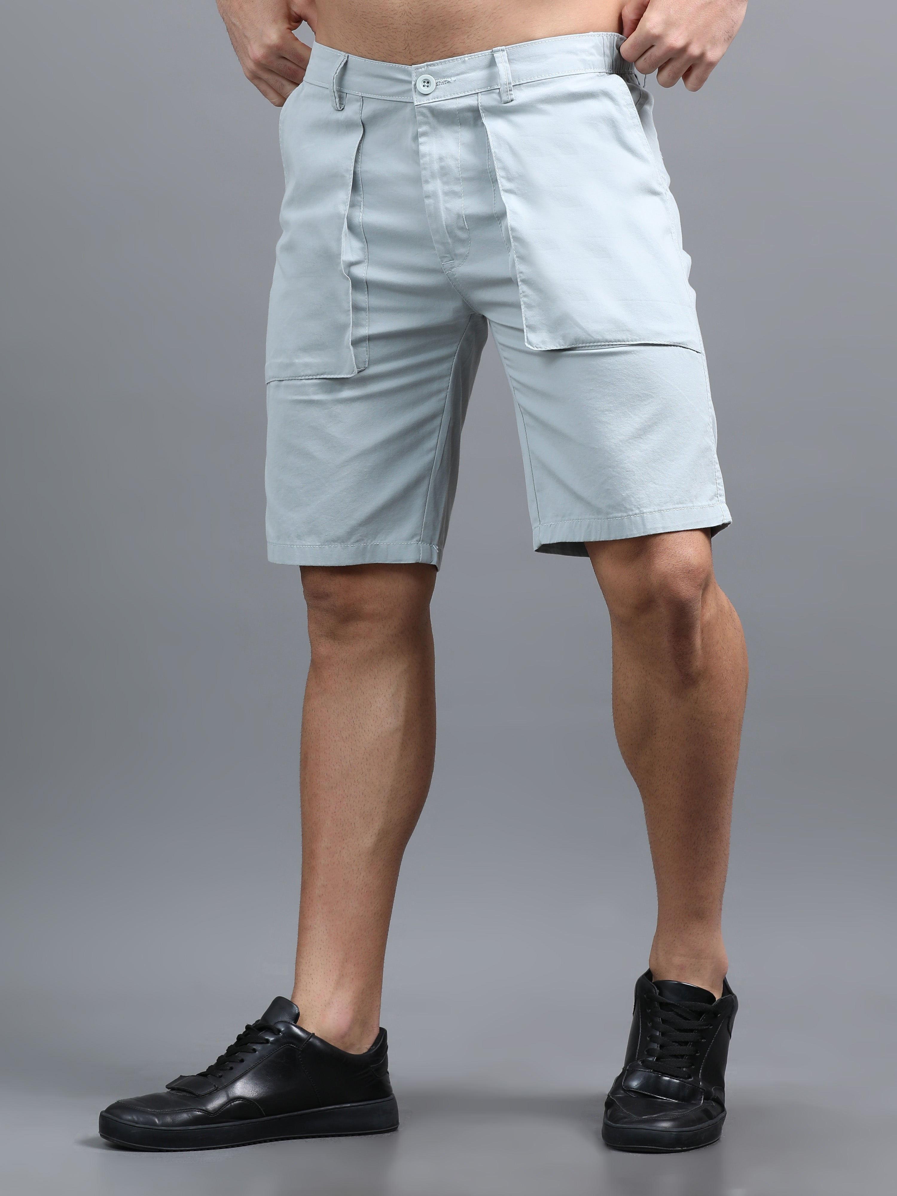 Men Pockit Blue Shorts