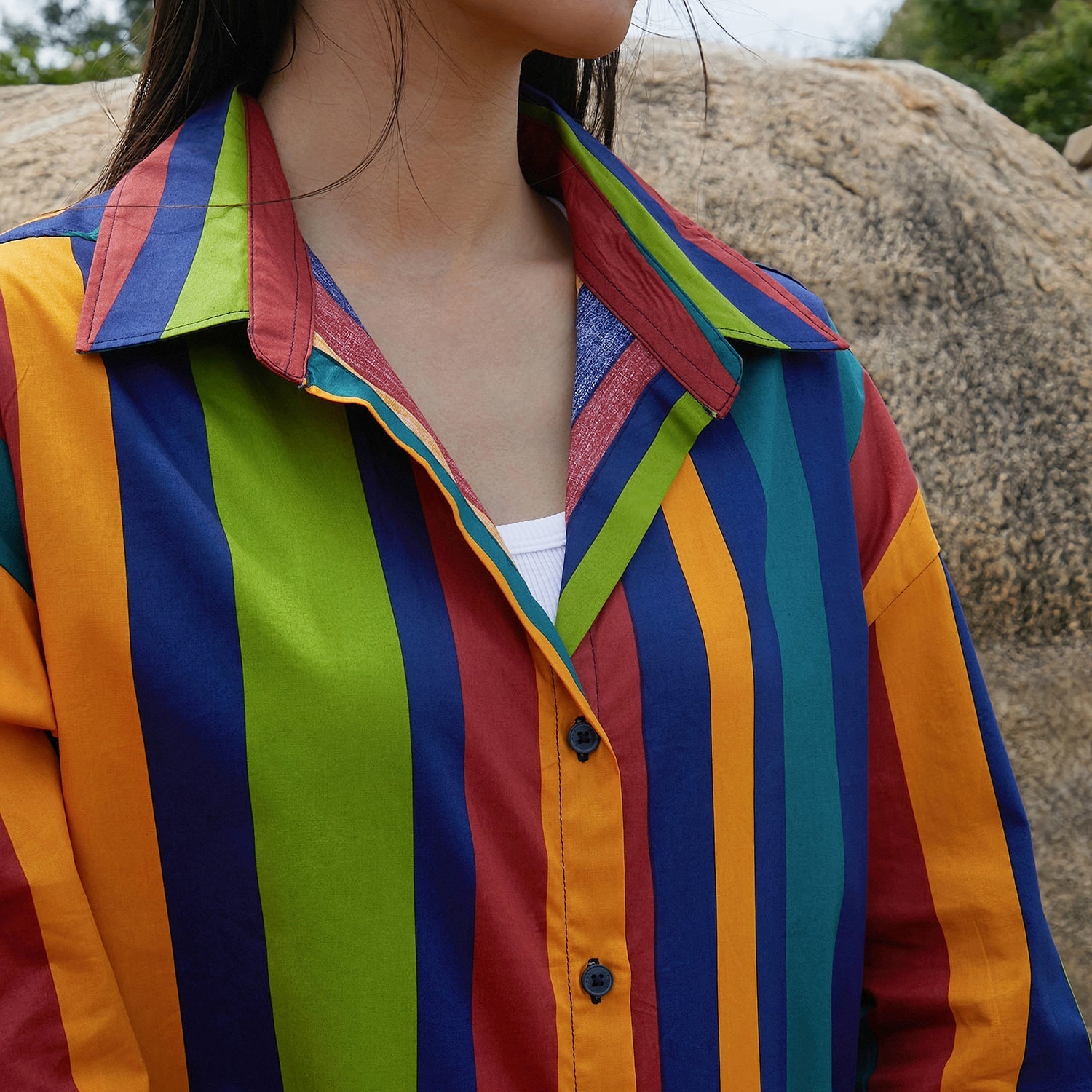Women Multi Striped Shirt
