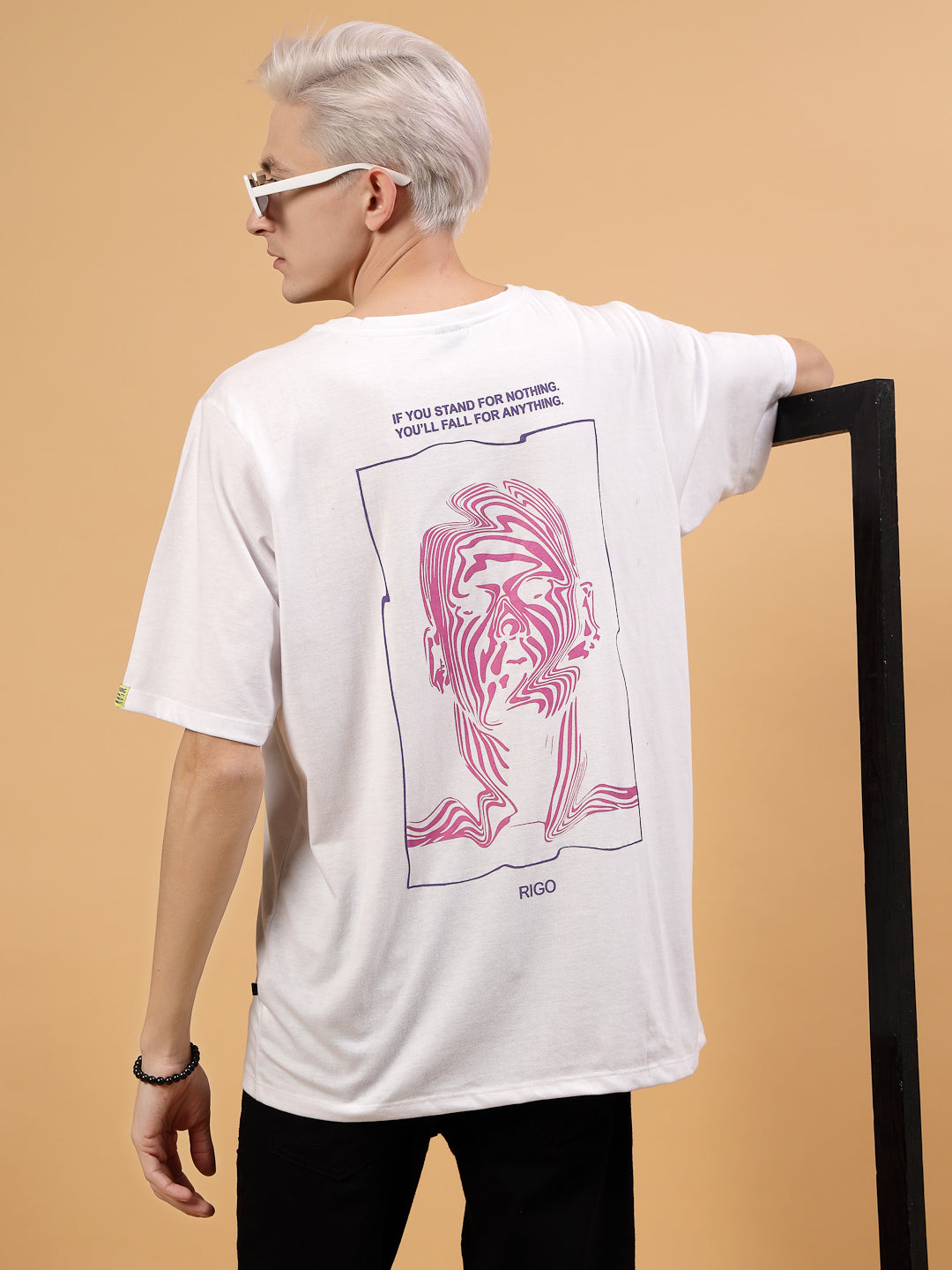 Men Effortless Cool  Oversized Cotton Tshirt