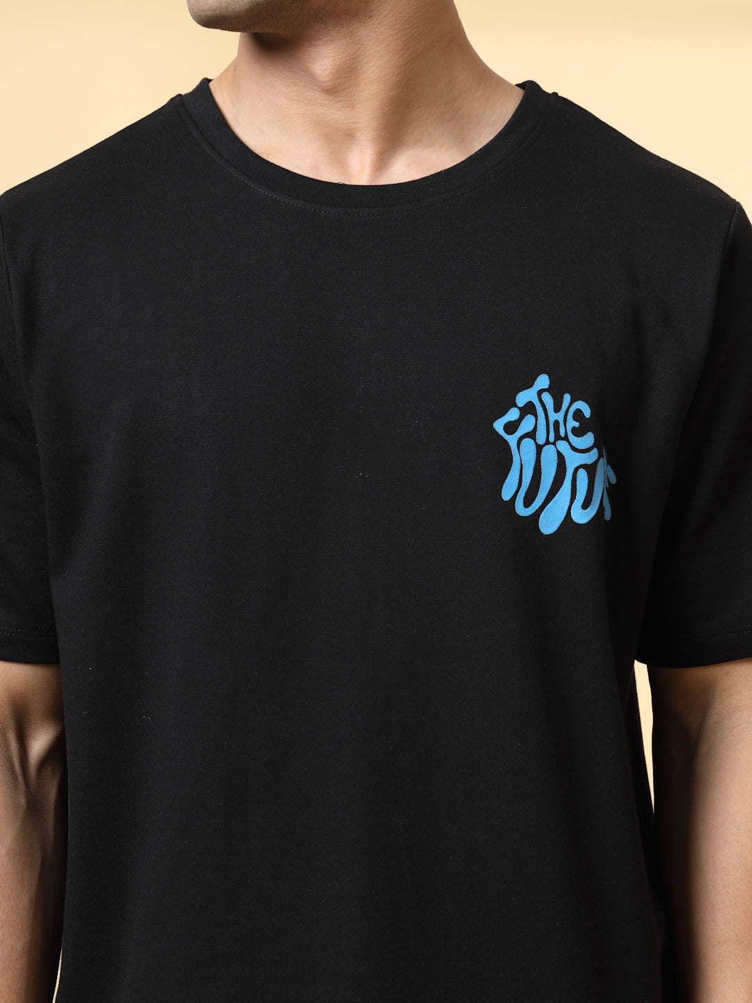 Men Jade Typography Oversized T-Shirt