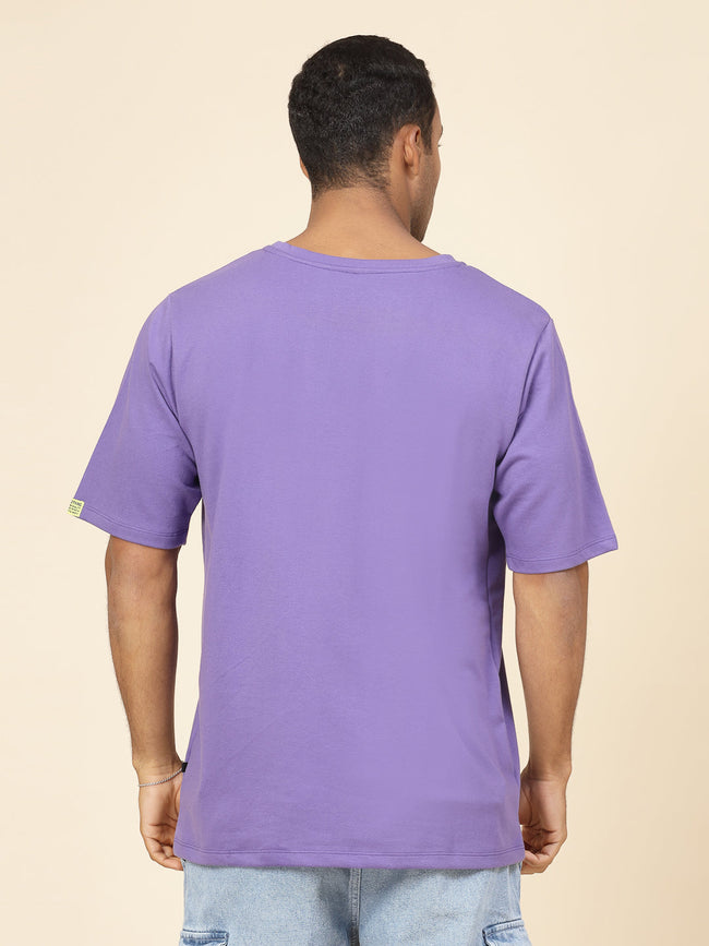Men Printed Oversized T-Shirt