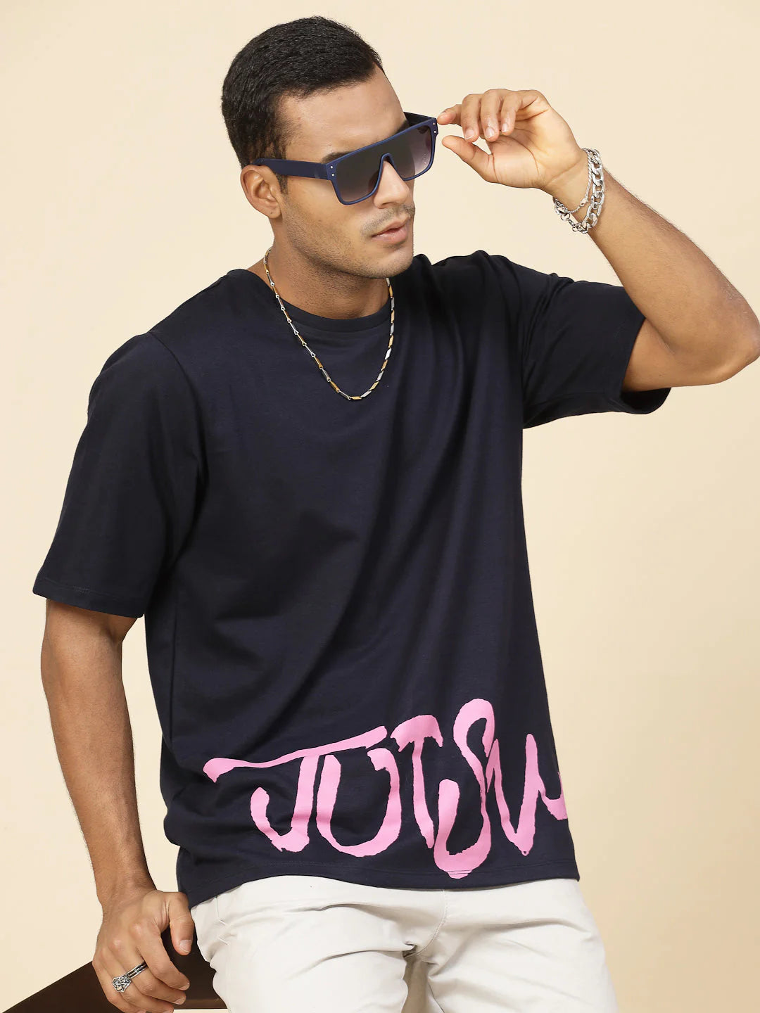 Men Anime Enchantment Oversized Tee