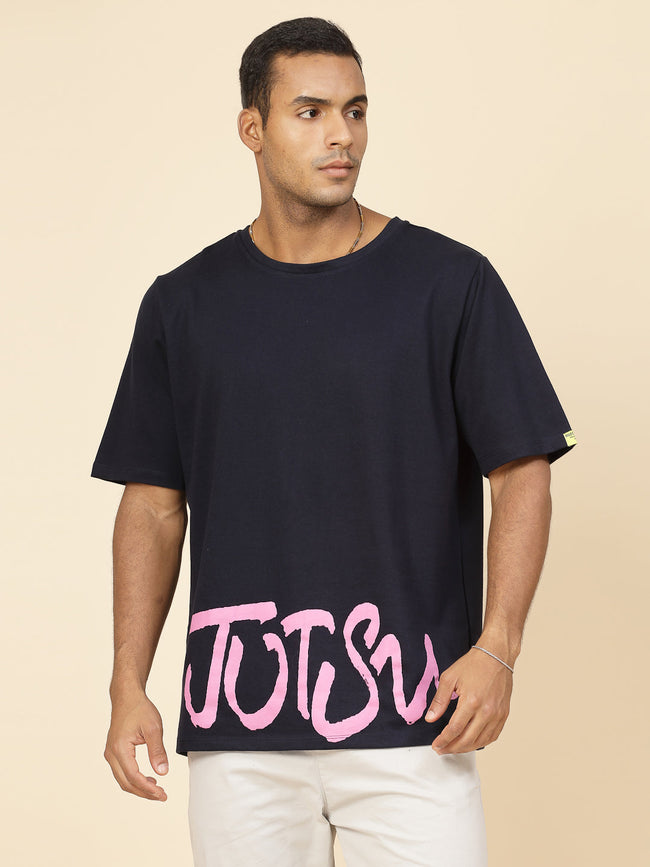 Men Anime Enchantment Oversized Tee