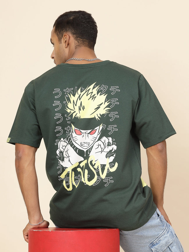 Men Anime Enchantment Oversized Tee