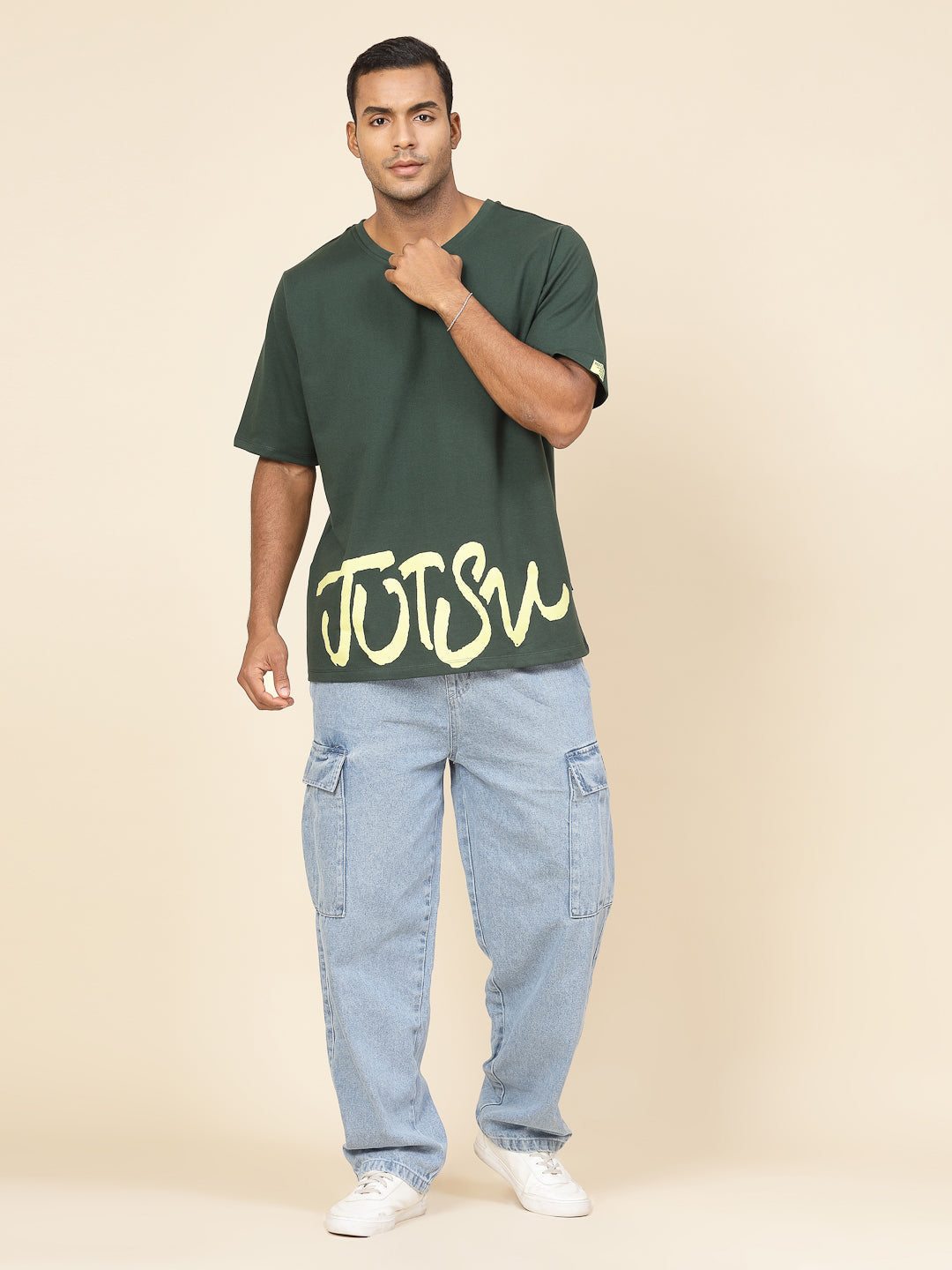 Men Anime Enchantment Oversized Tee
