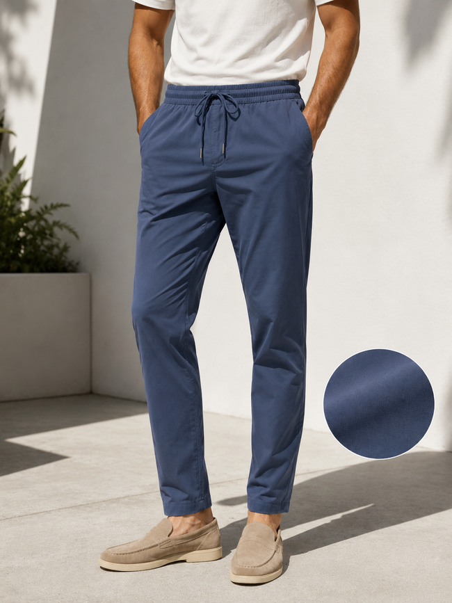 Men Grey Essential Comfort Pants