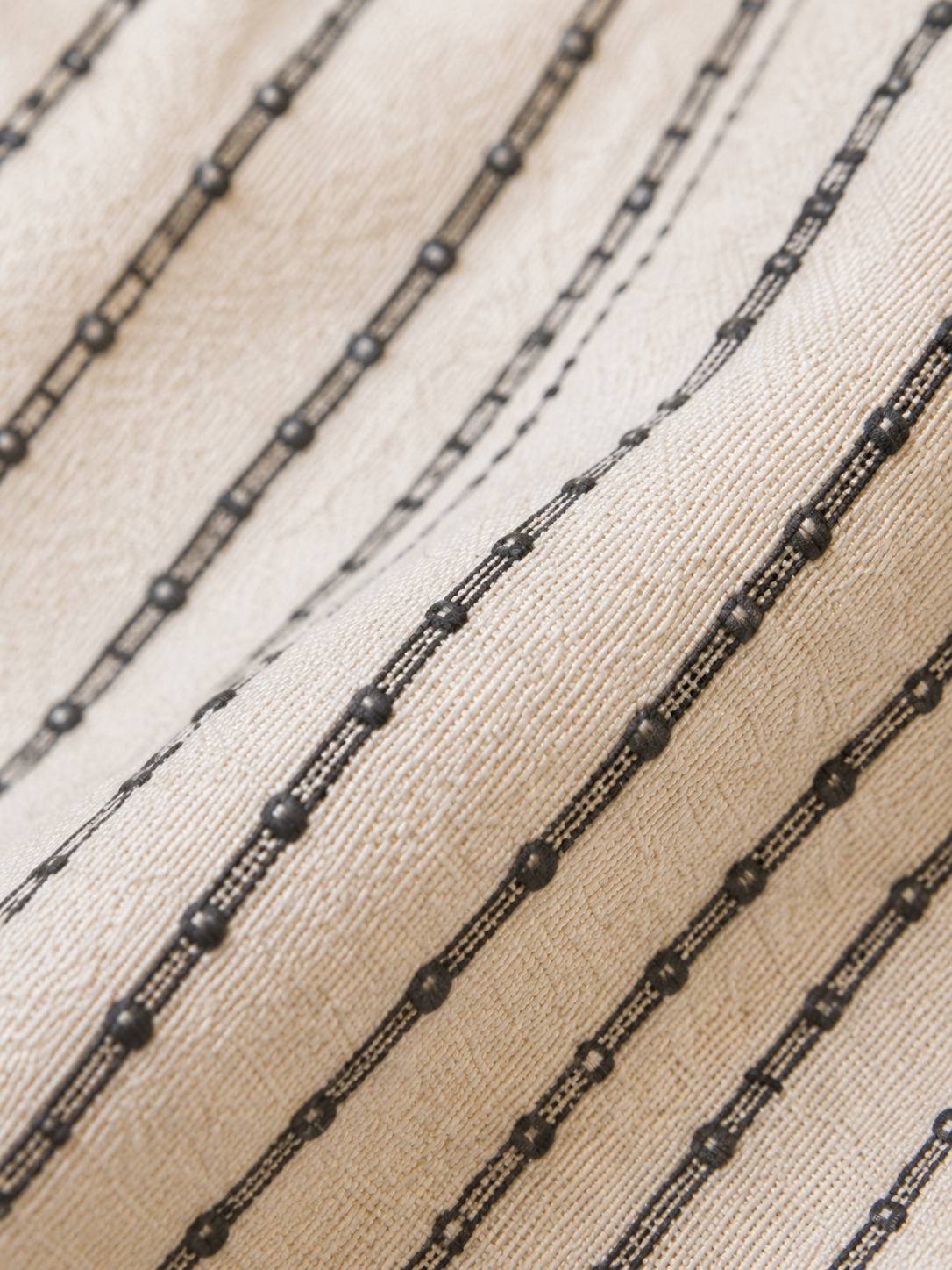 Women Beige Striped Yoke Detail Shirt
