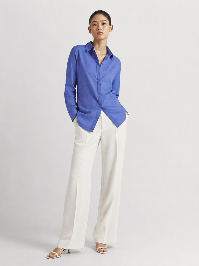 Women Cotton Oversized Shirt