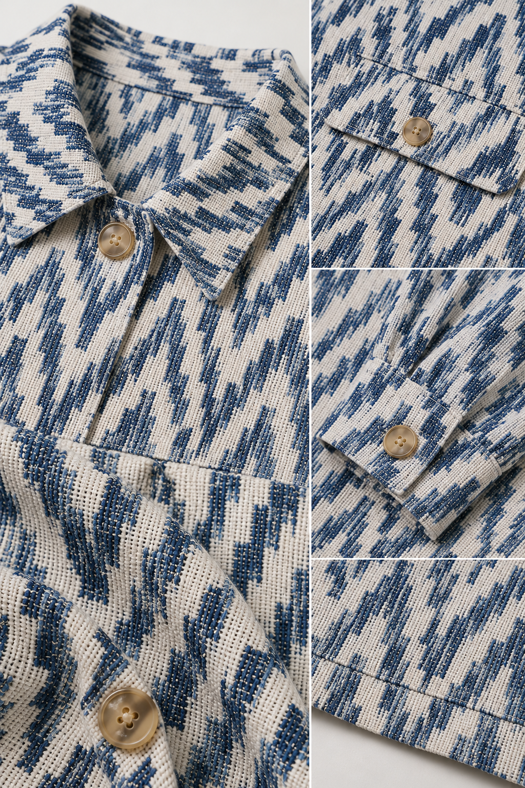 Women Statement Pattern Casual Jacket