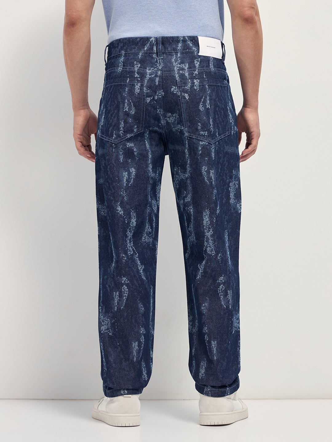 Men Blue Straight Fit Jeans