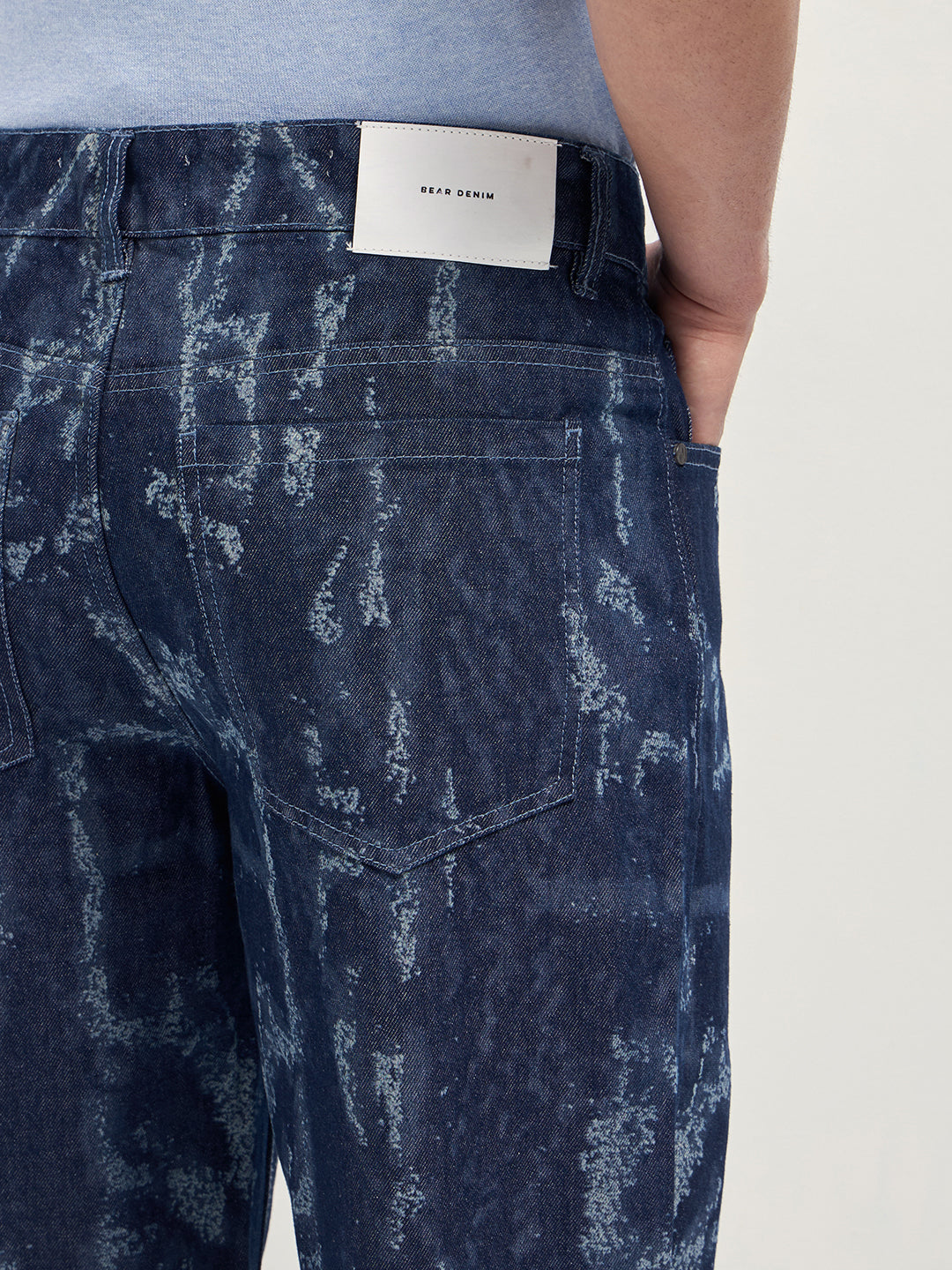 Men Blue Straight Fit Jeans