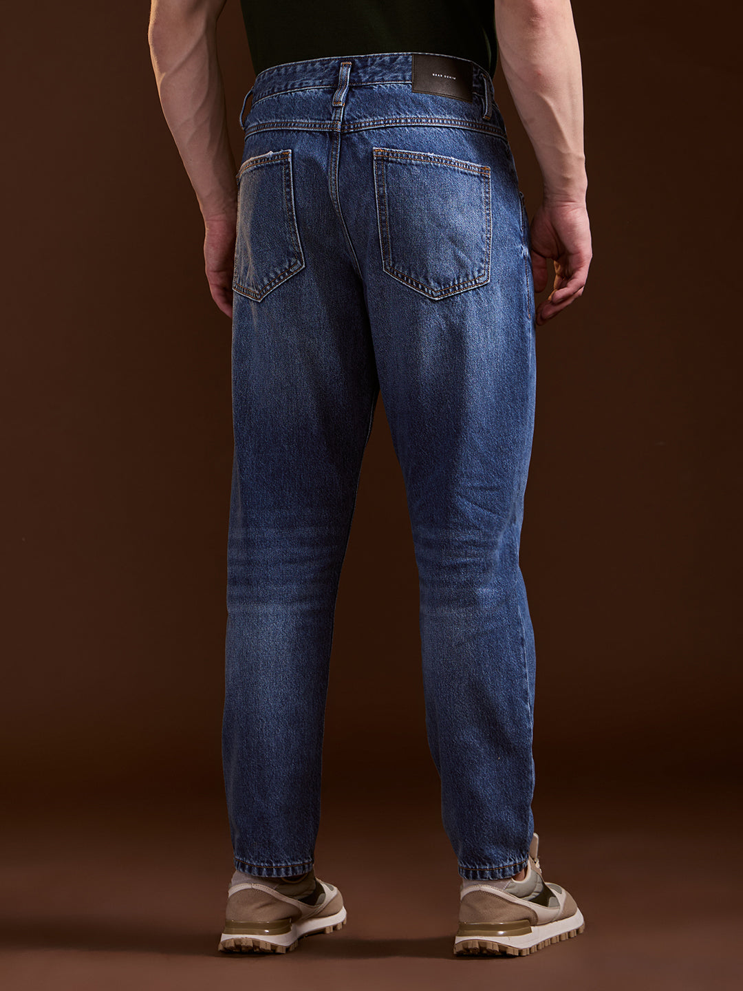 Men Blue Mid-Rise Jeans