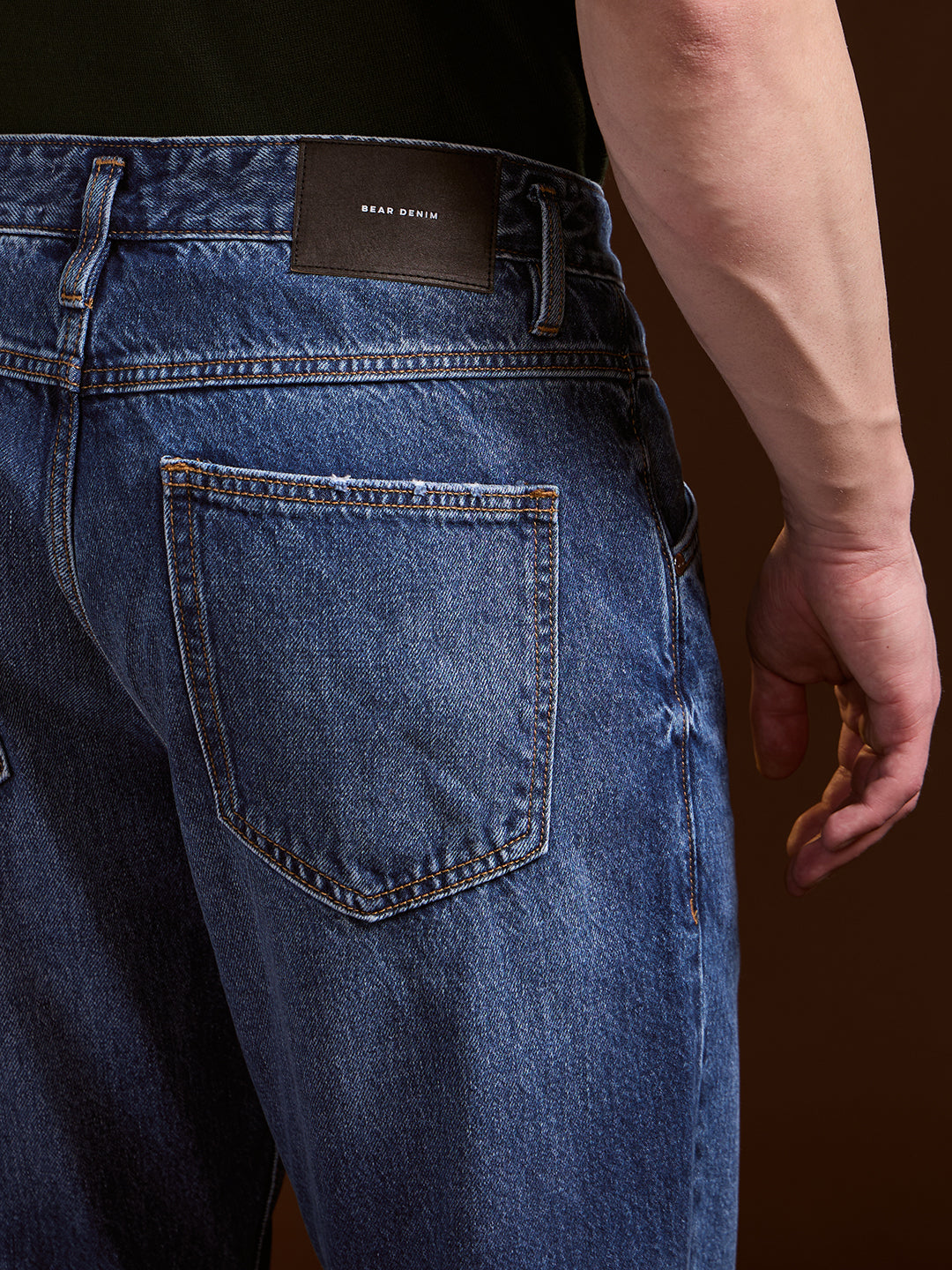 Men Blue Mid-Rise Jeans