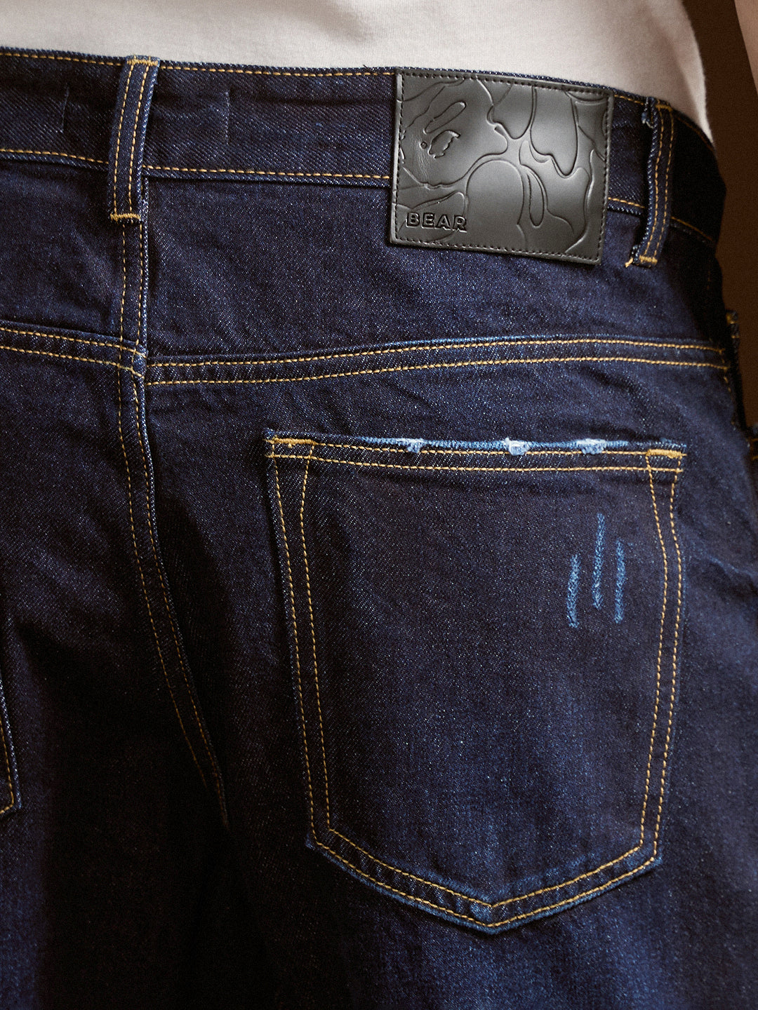 Men Dark BlueLight Fade Mid-Rise Skinny Fit Jeans