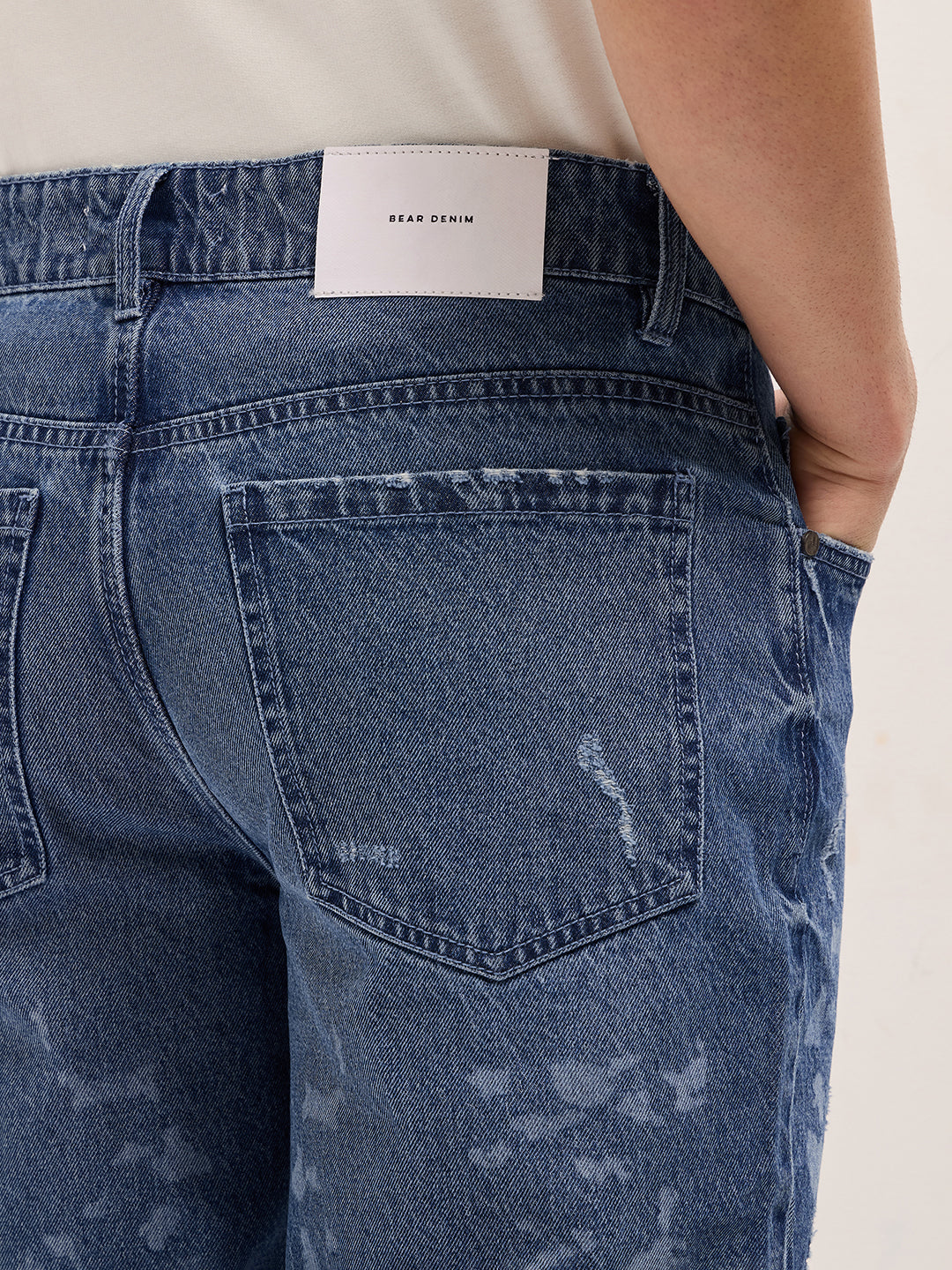 Men Blue Straight Fit Jeans