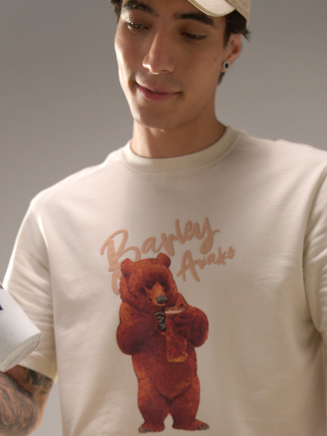 Men Cotton Graphic Printed Tshirt