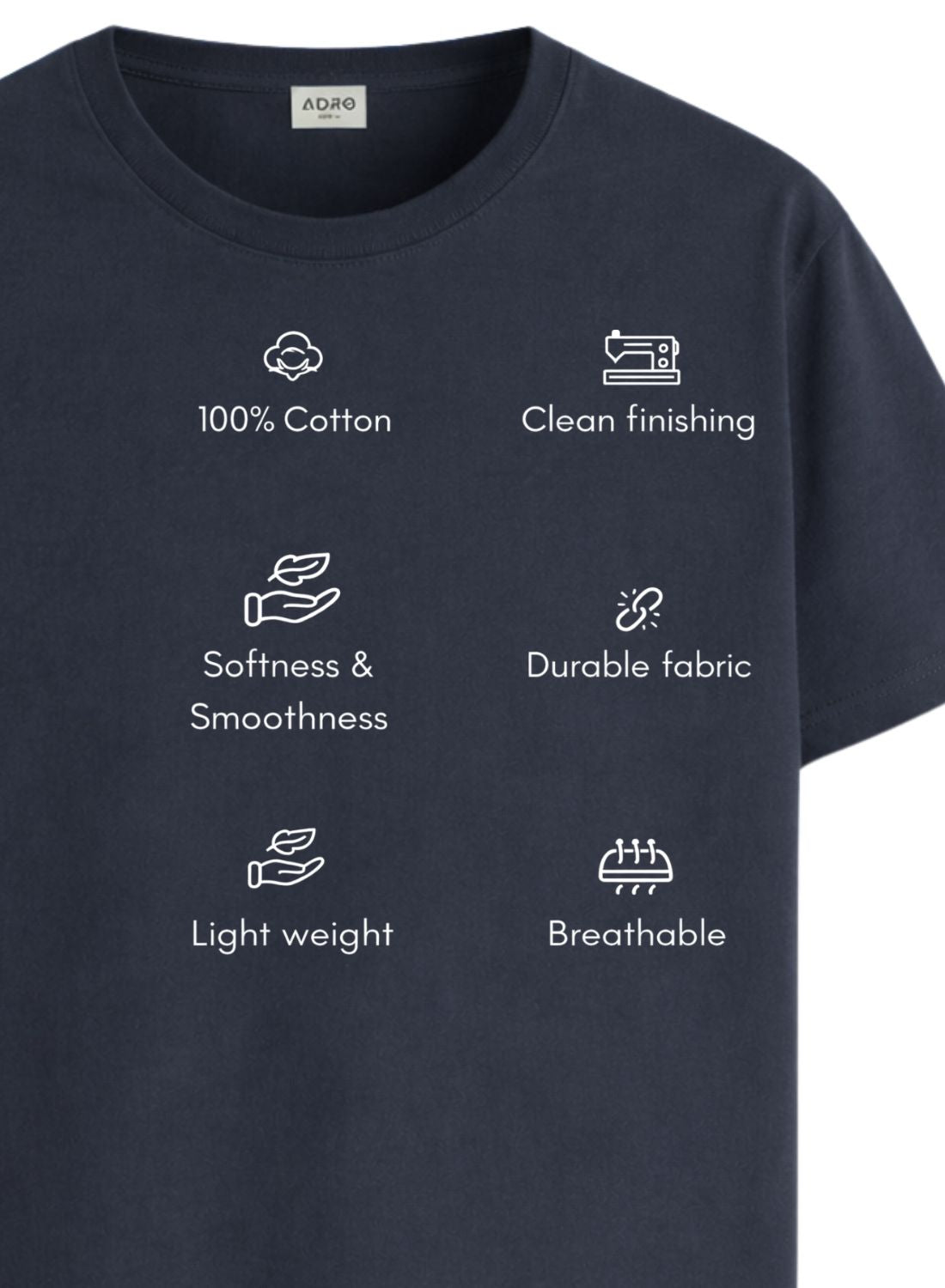 Men Grey Classic Printed T-Shirt
