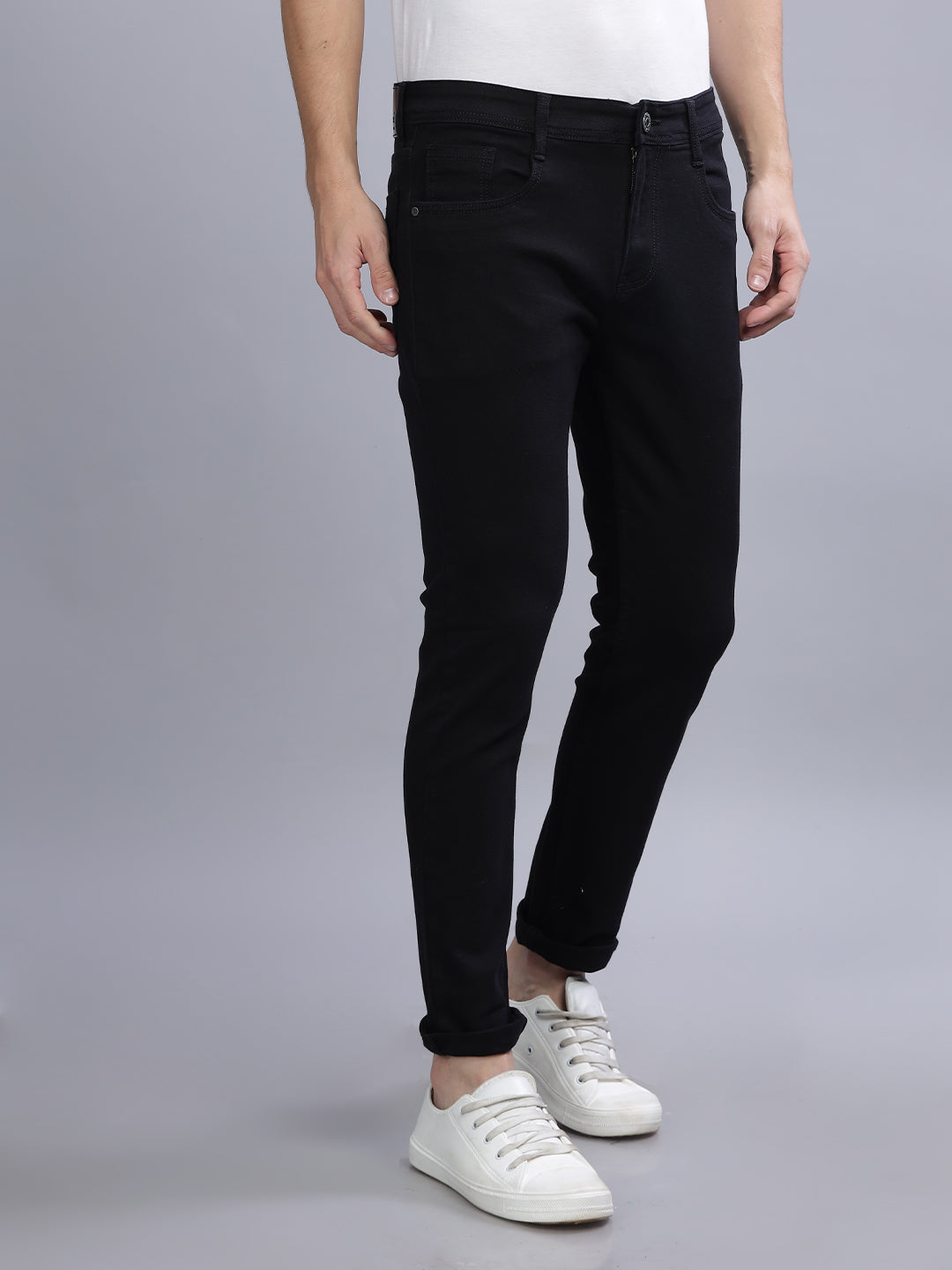 Men Black Slim Fit Jeans