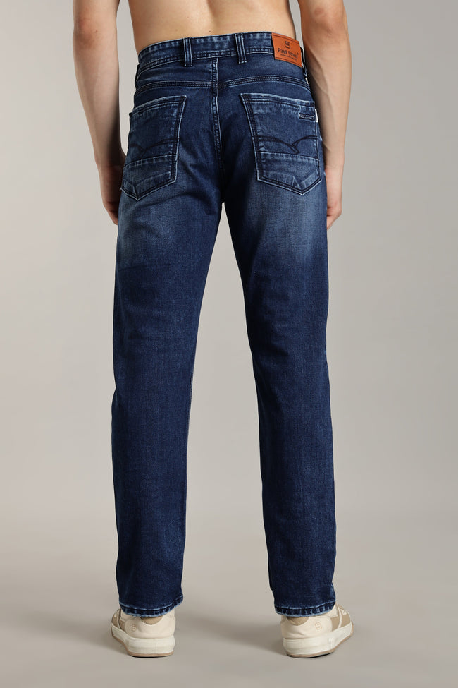 Men Dusty Blue Flint Jeans