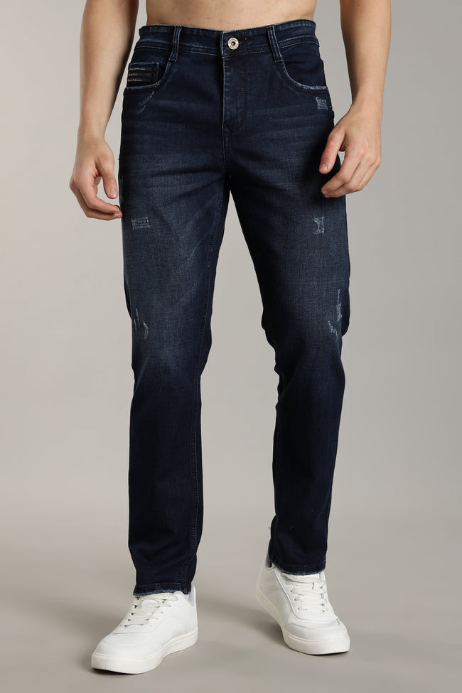 Men Deep Blue Flint Jeans