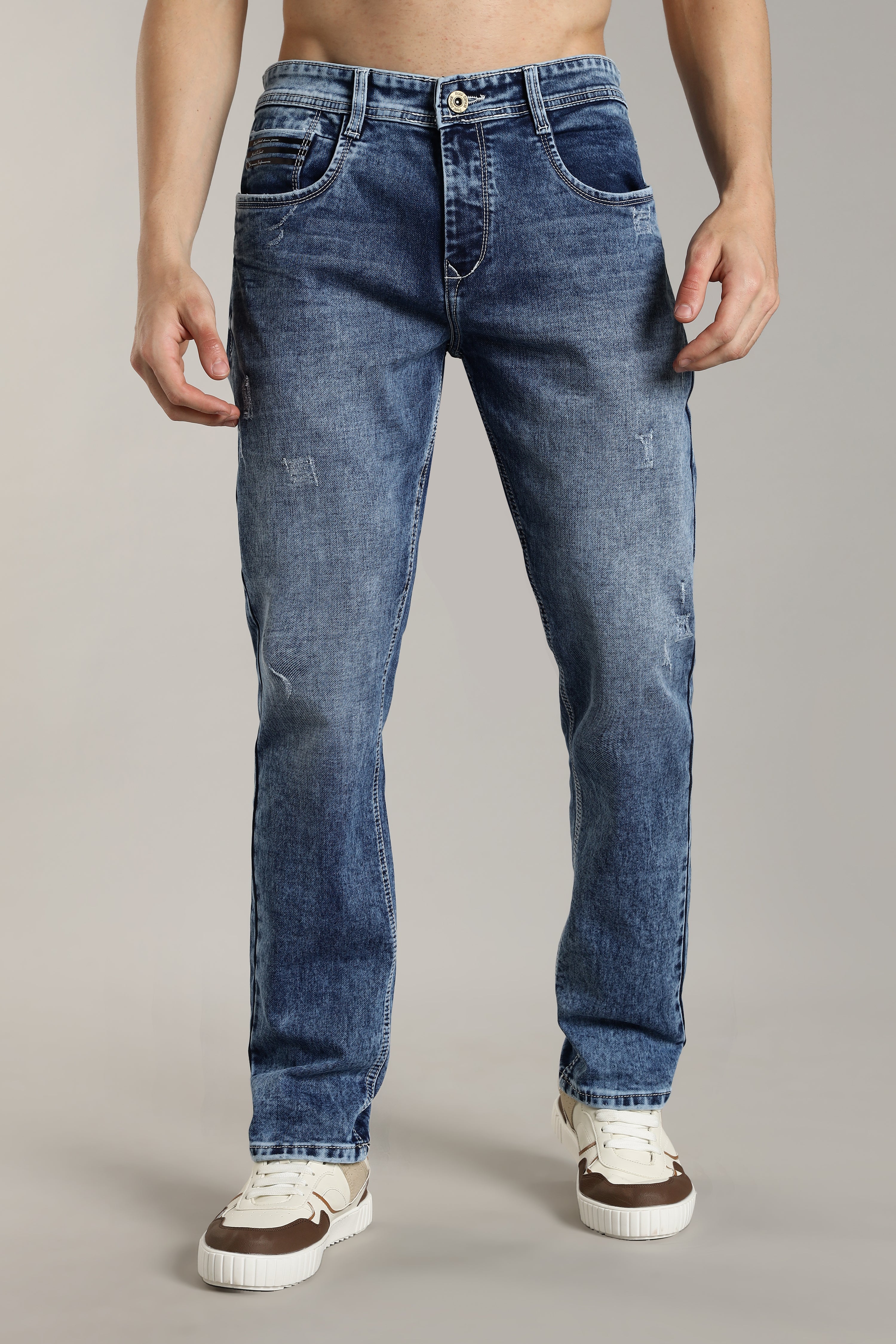 Men Sky Blue Flint Jeans