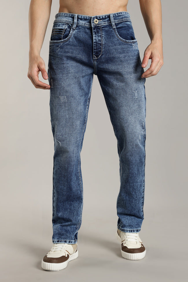 Men Sky Blue Flint Jeans