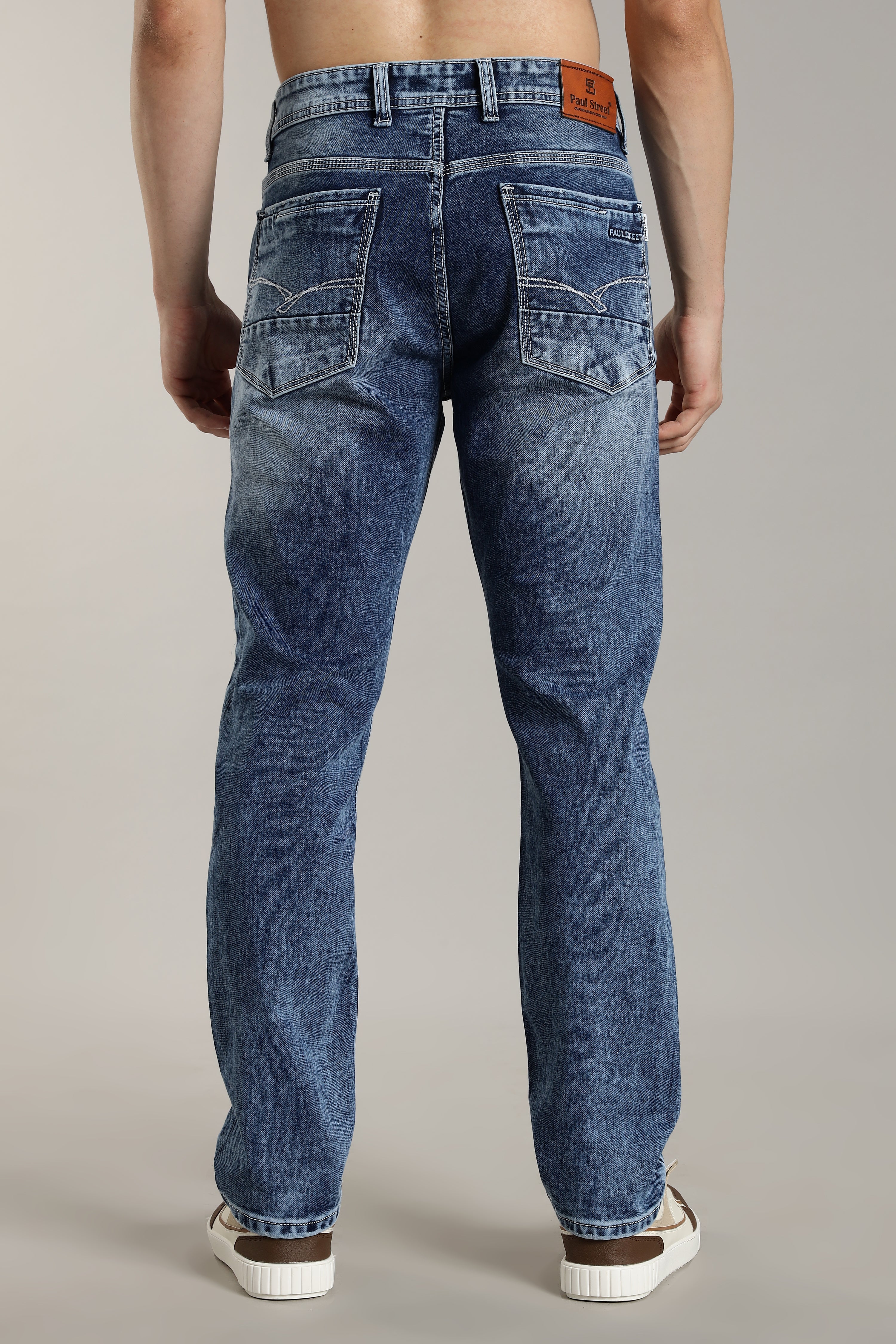 Men Sky Blue Flint Jeans