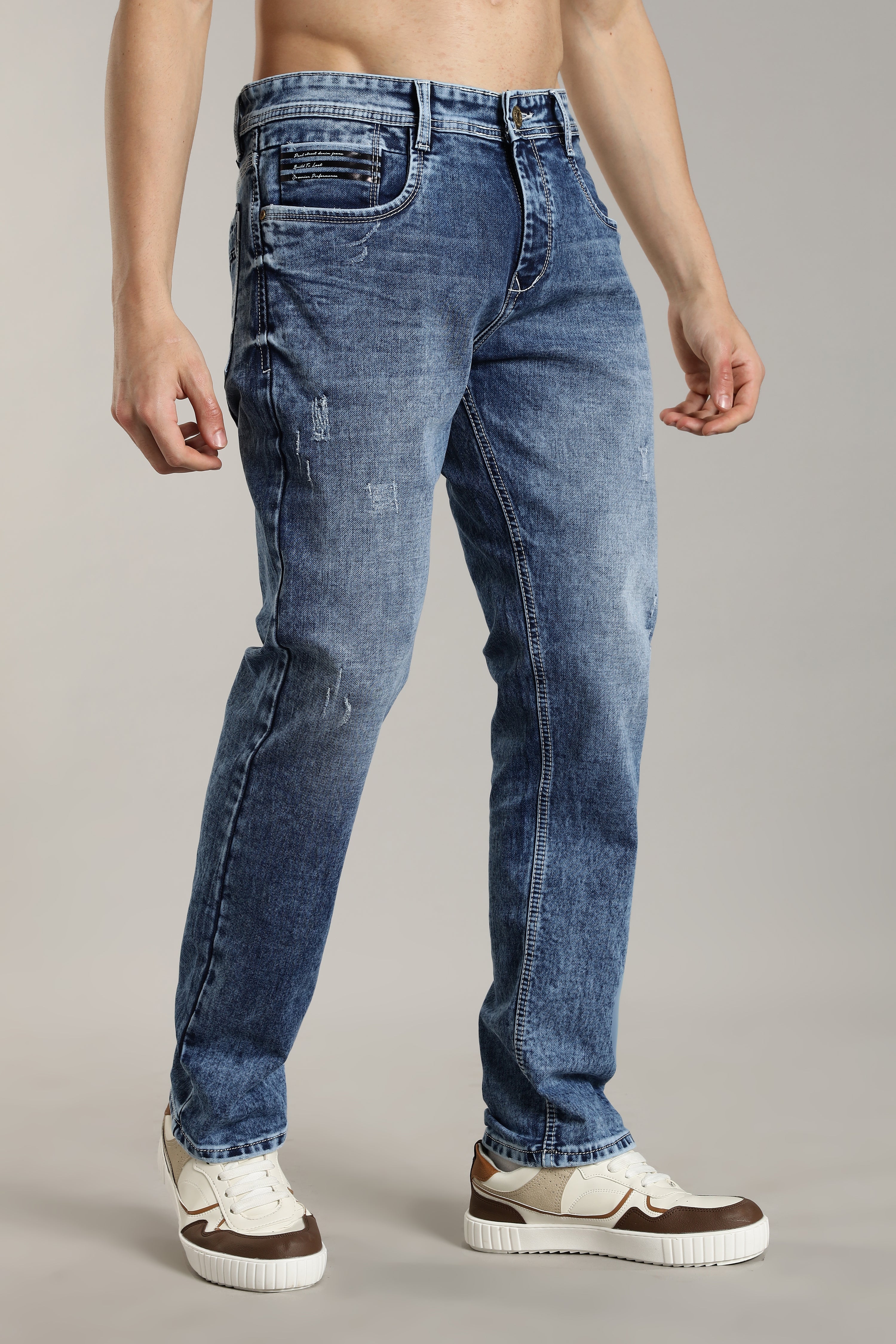 Men Sky Blue Flint Jeans