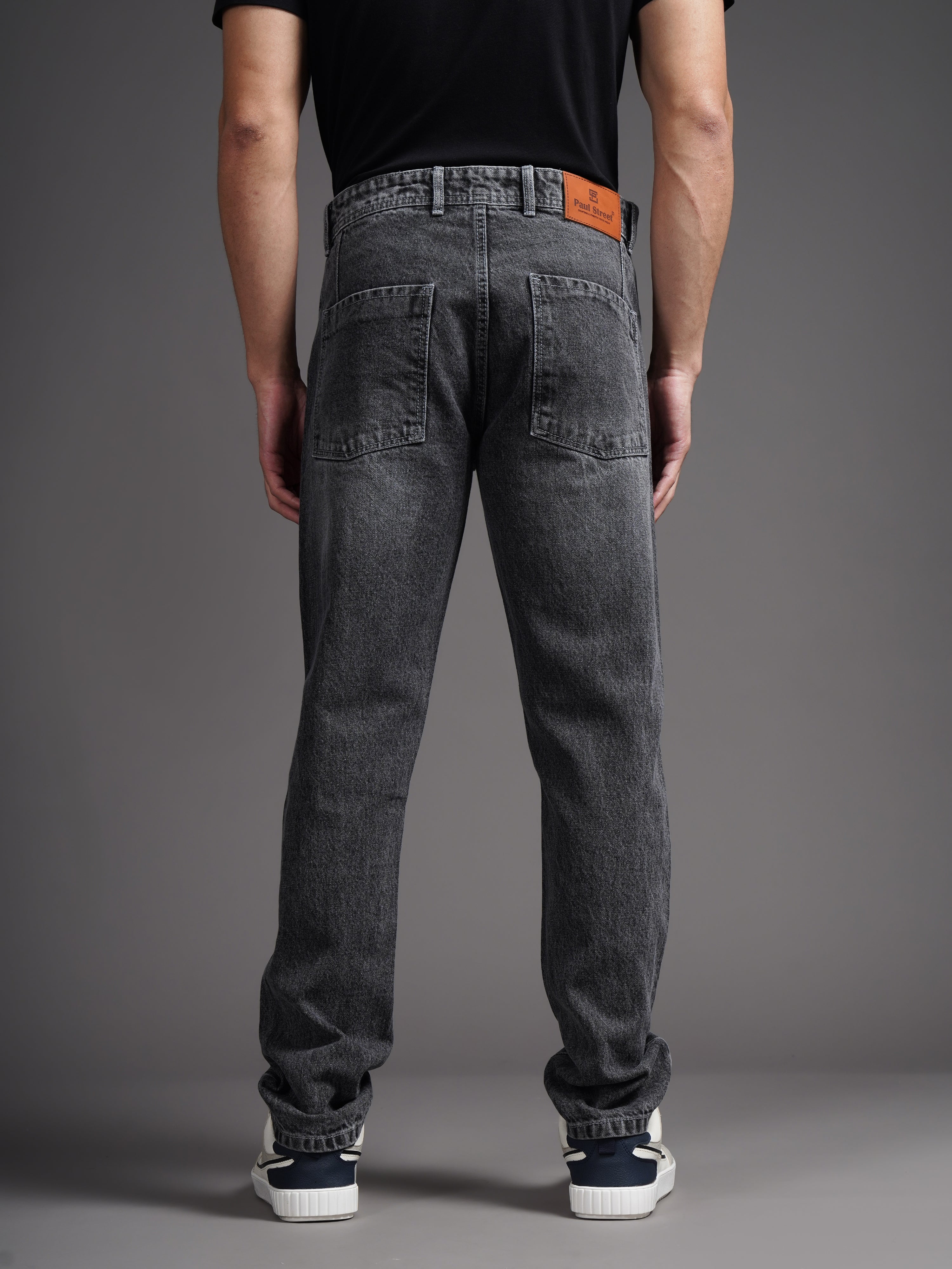 Men Trace Grey Relax Tapered Jeans