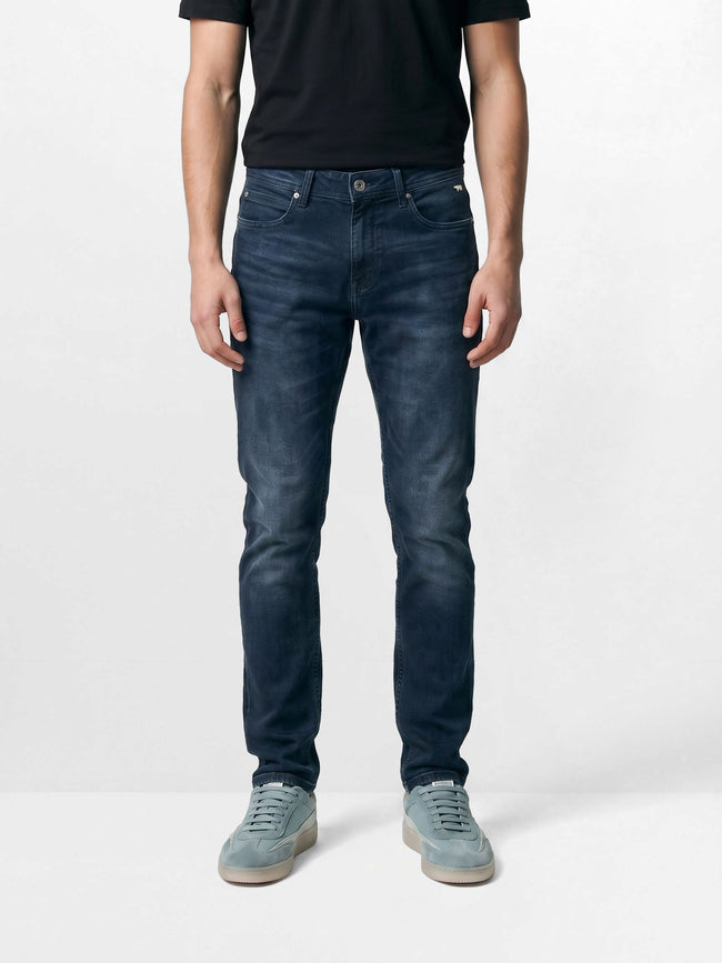 Men Blue Solid Stretchable Jeans