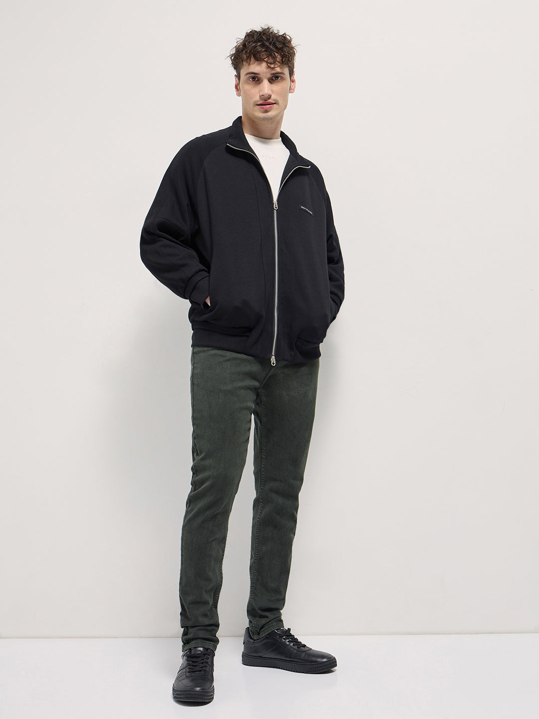 Men Stylish Dark Green Jeans