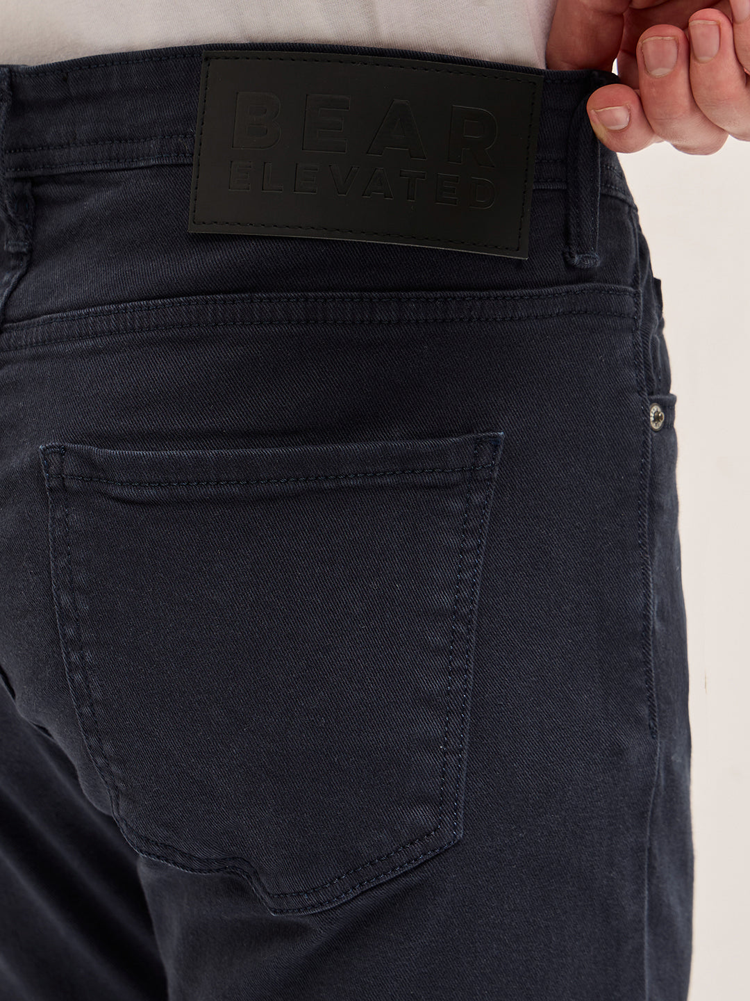 Men Stylish Dark Blue Jeans