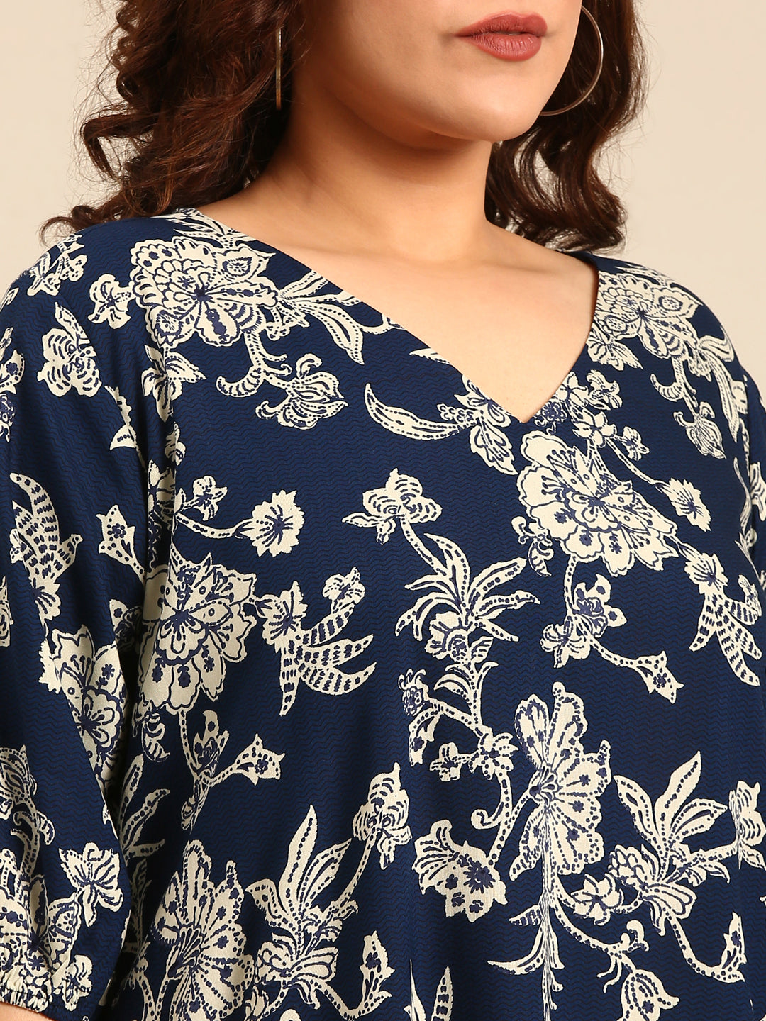 Women Printed Viscose Maxi Dress