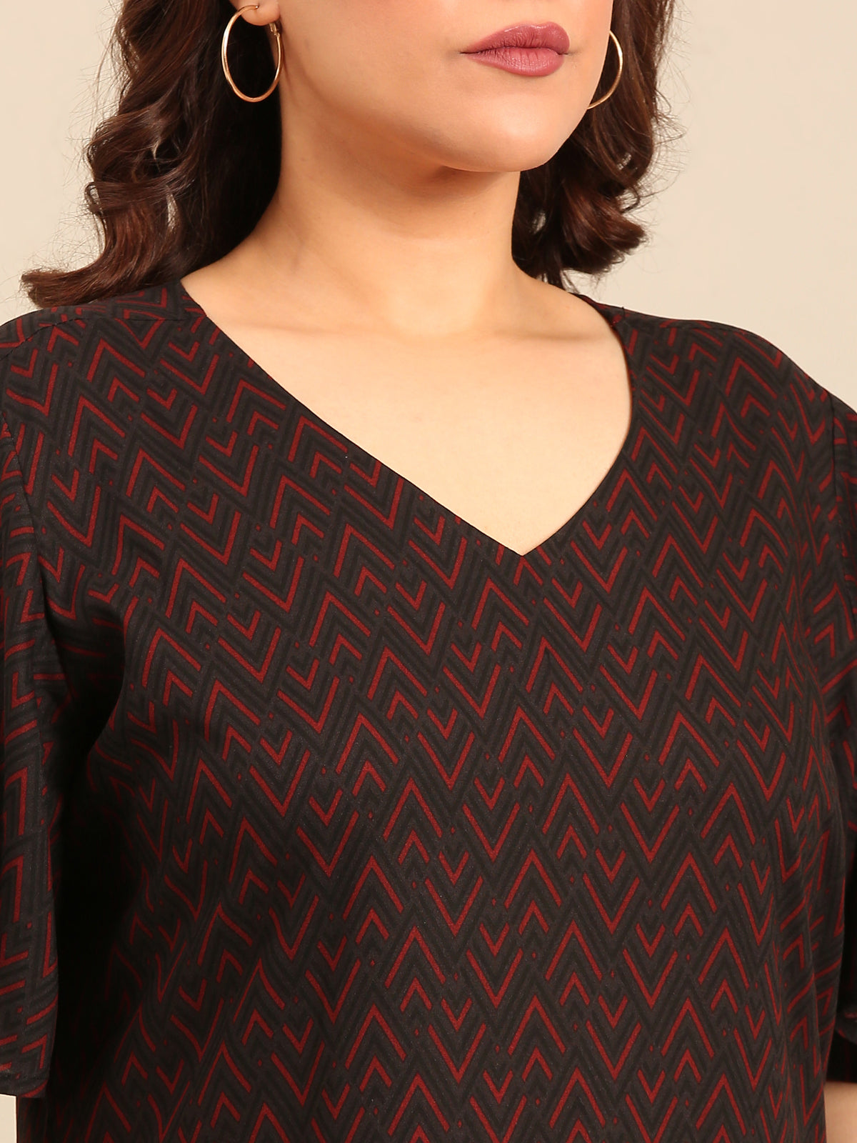 Women Printed A-Line Dress