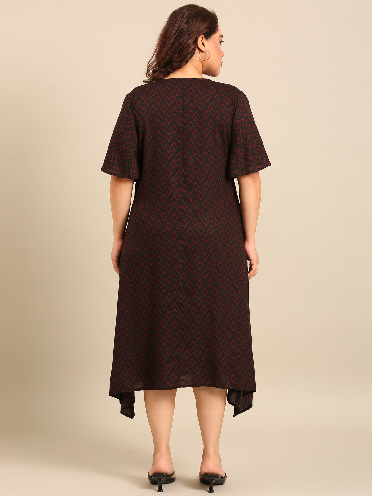 Women Printed A-Line Dress