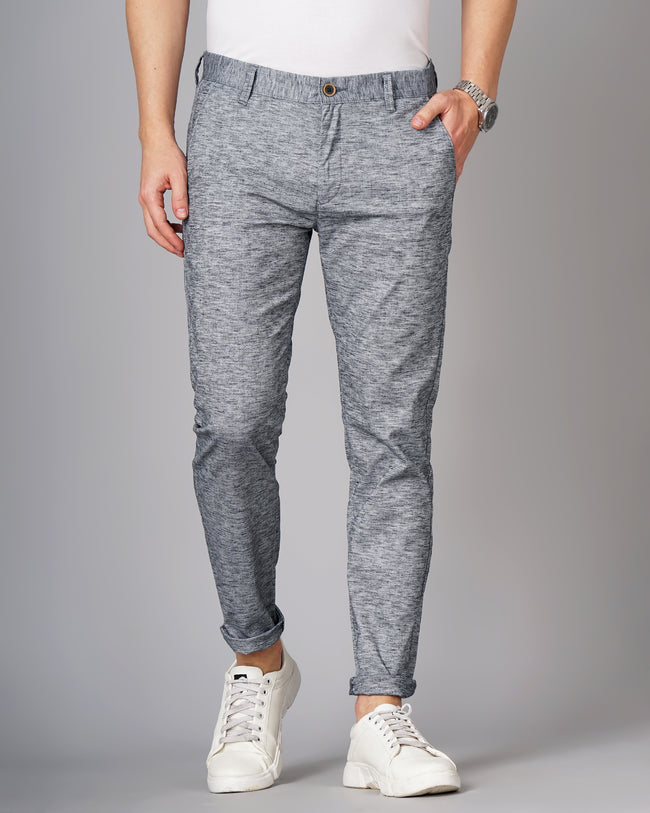 Men Blue Trousers