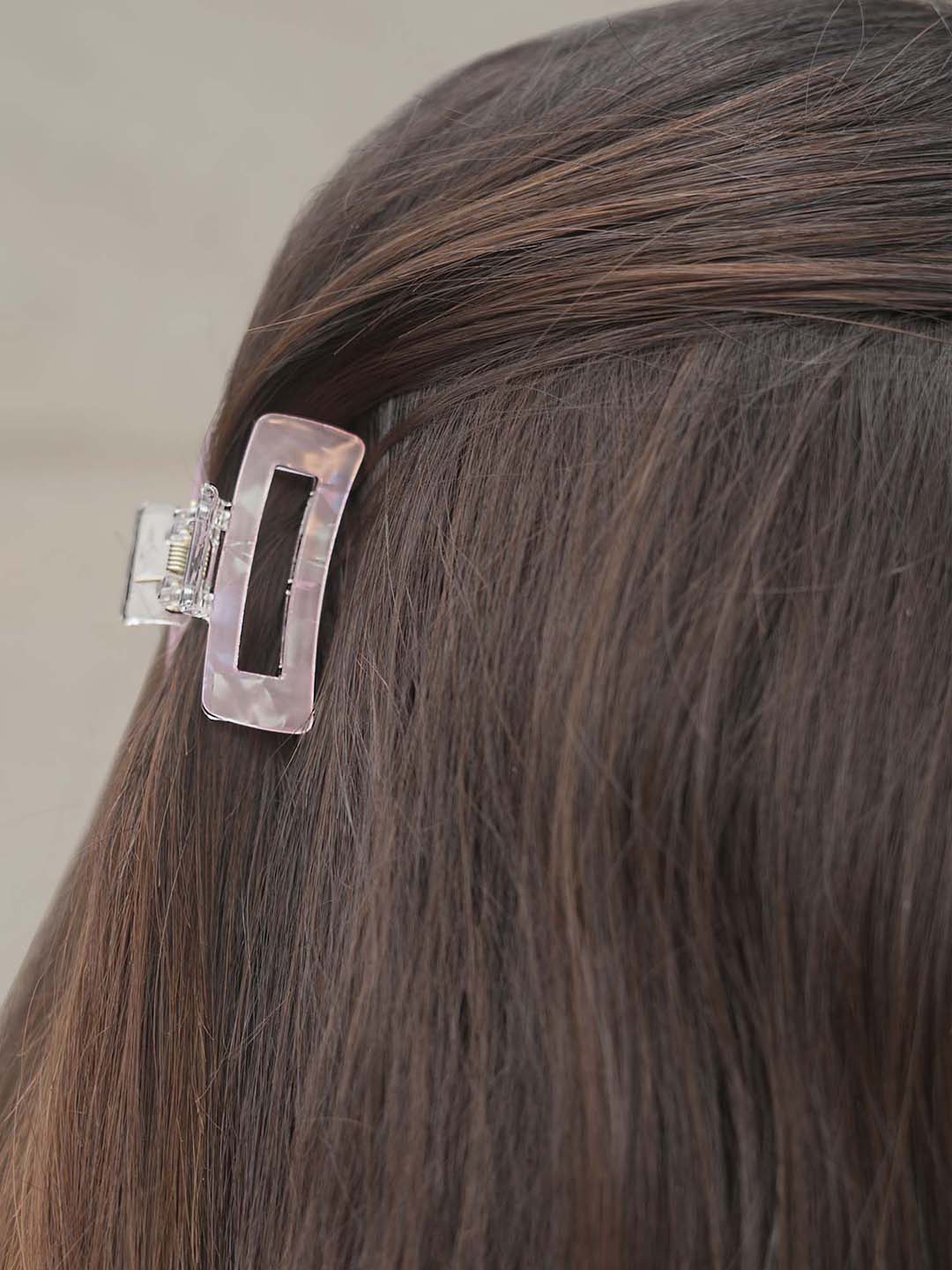 Women Multi Holographic Hair Claw Clips Set Of 3