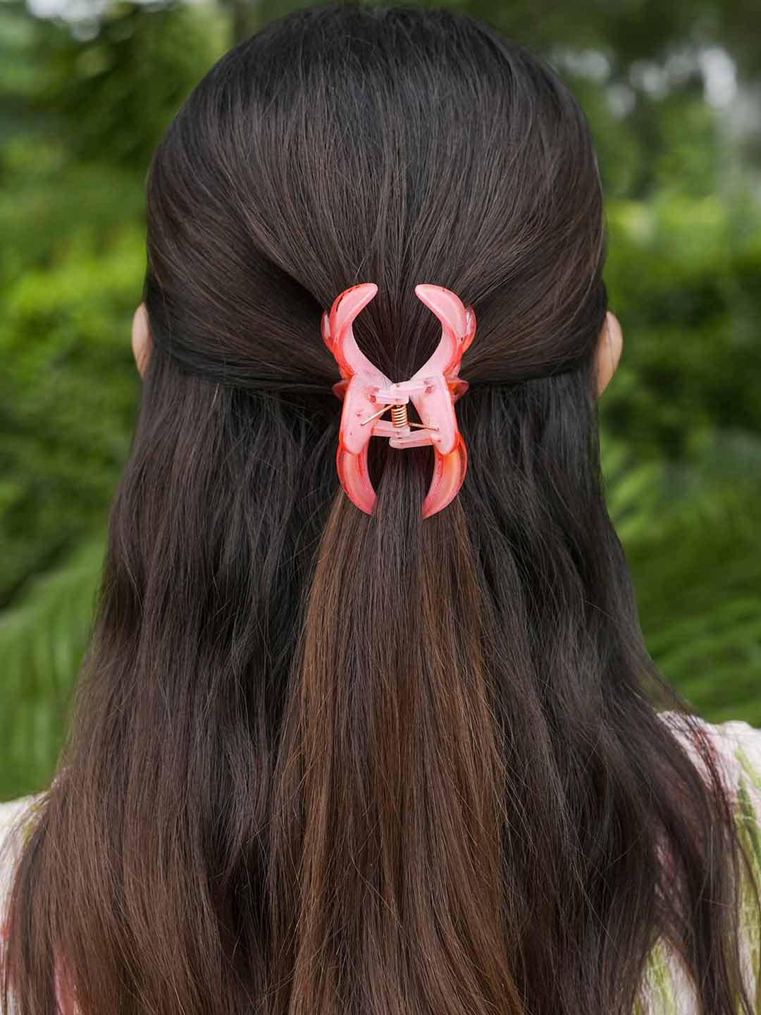 Multi Hair Claw Clips With Free Pouch Set Of 3